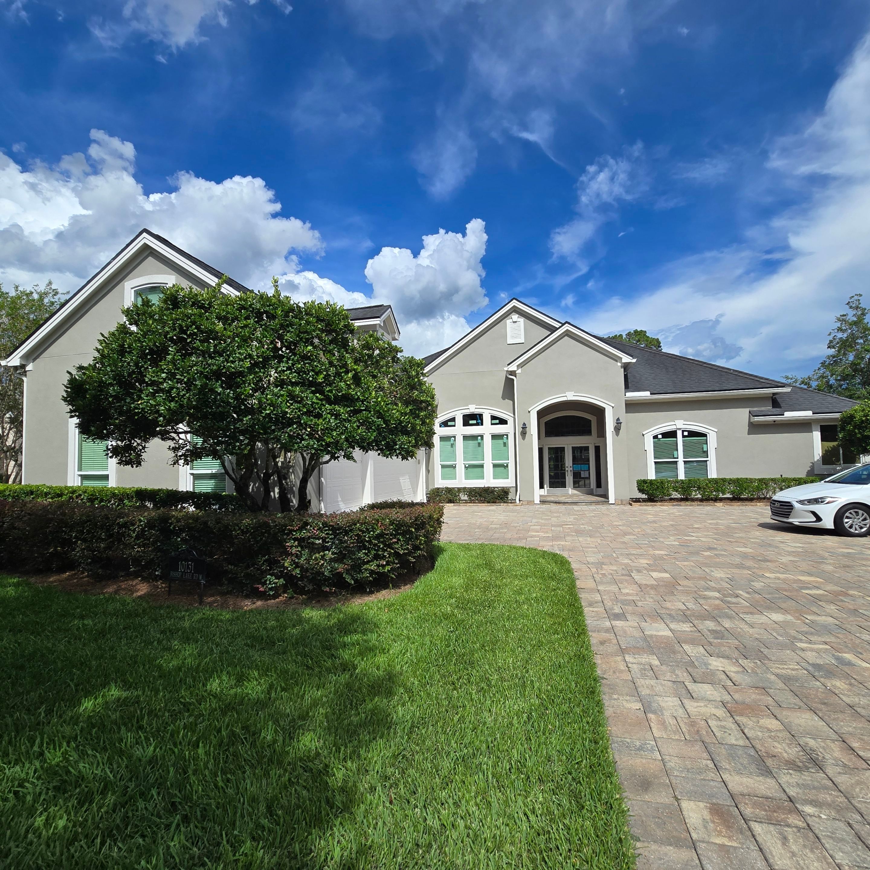Exterior Stucco Painting in Deercreek Jacksonville, FL 32256 by A New Leaf Painting, LLC