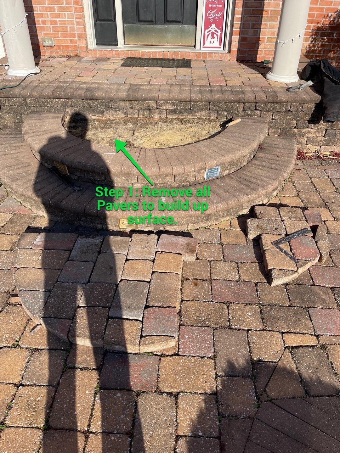 Exterior Repair using Pavers by A1 NERDY HOMES LLC