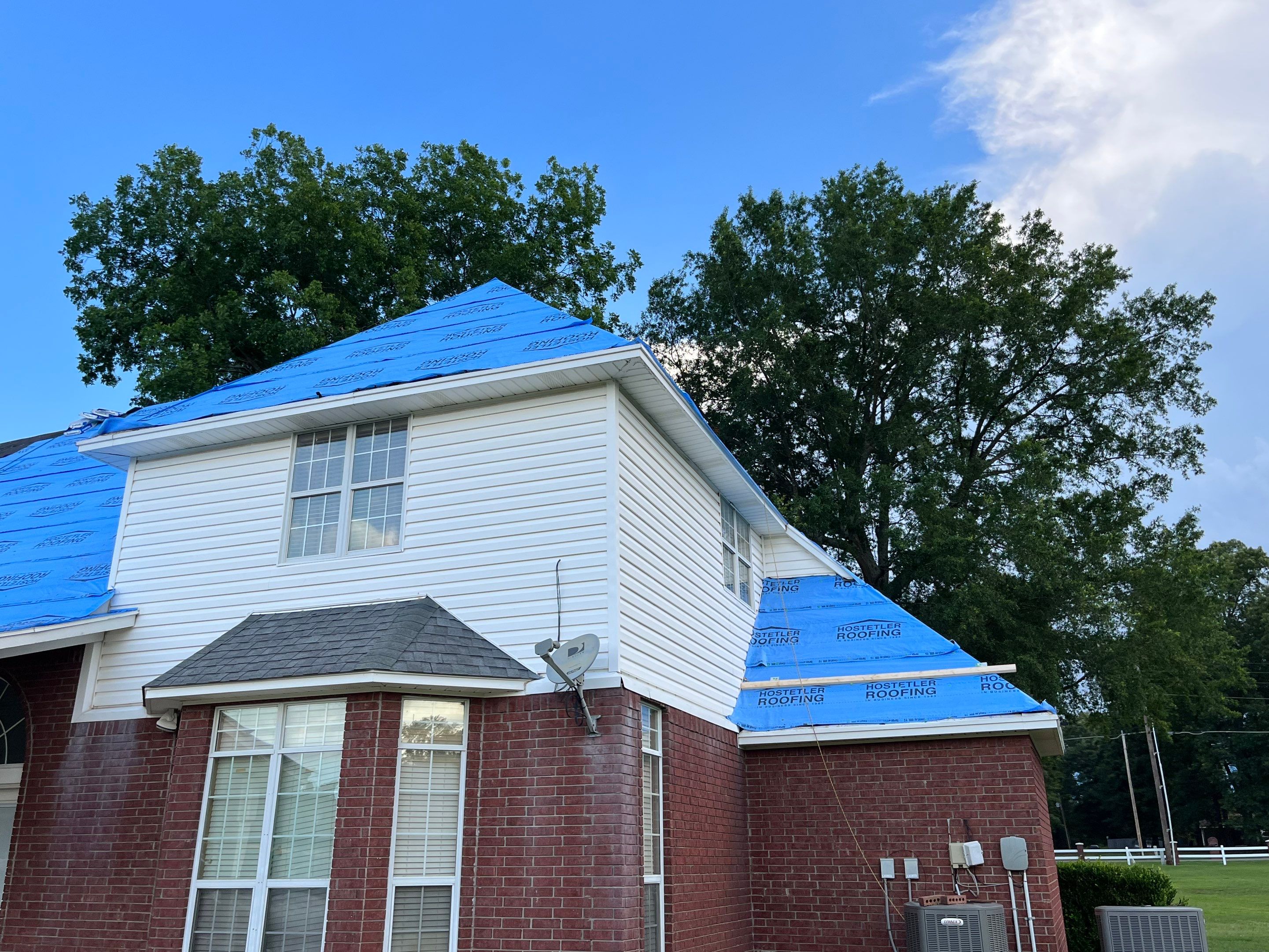 Storm Restoration Reroof: 40 Year Impact Rated Architectural Shingles by Hostetler Roofing