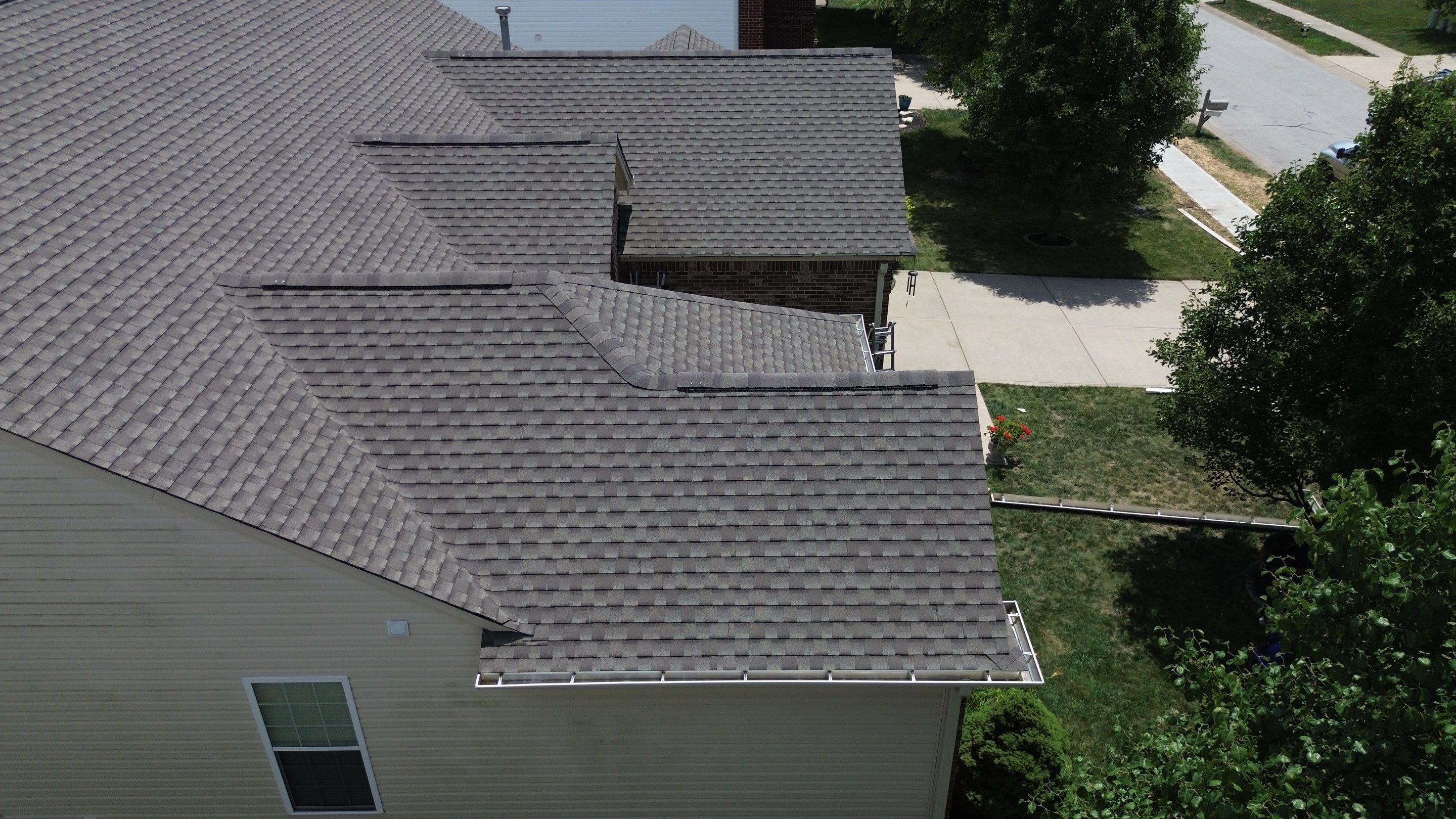 Project in Greenwood by Moss Roofing