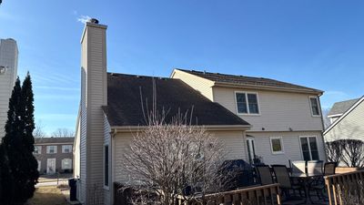 Turtle Shell gutter protection installation in Naperville, IL 60565, photograph 6