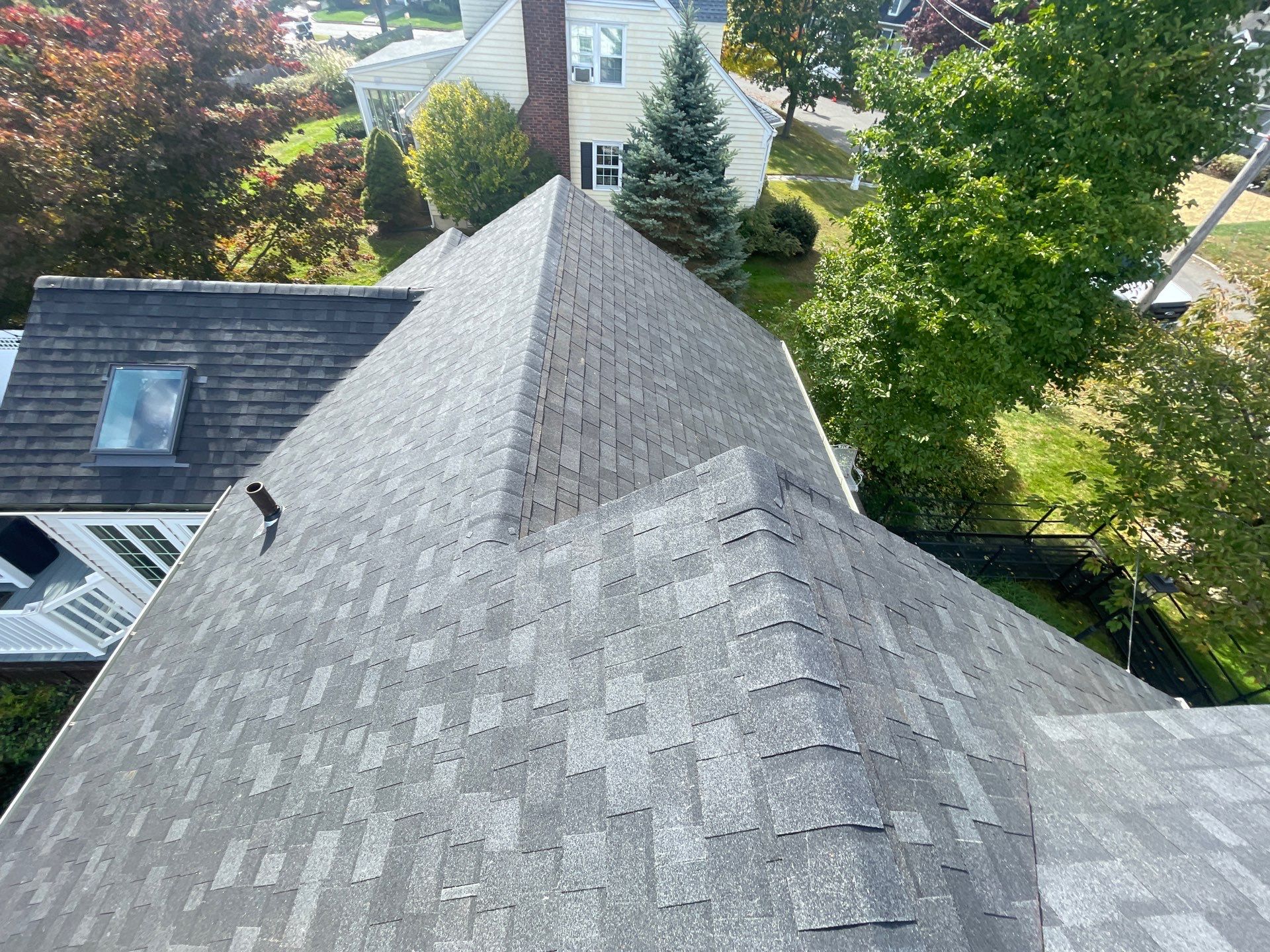 Residential Roofing Installation using Owens Corning Duration Onyx Black by A Plus Exterior