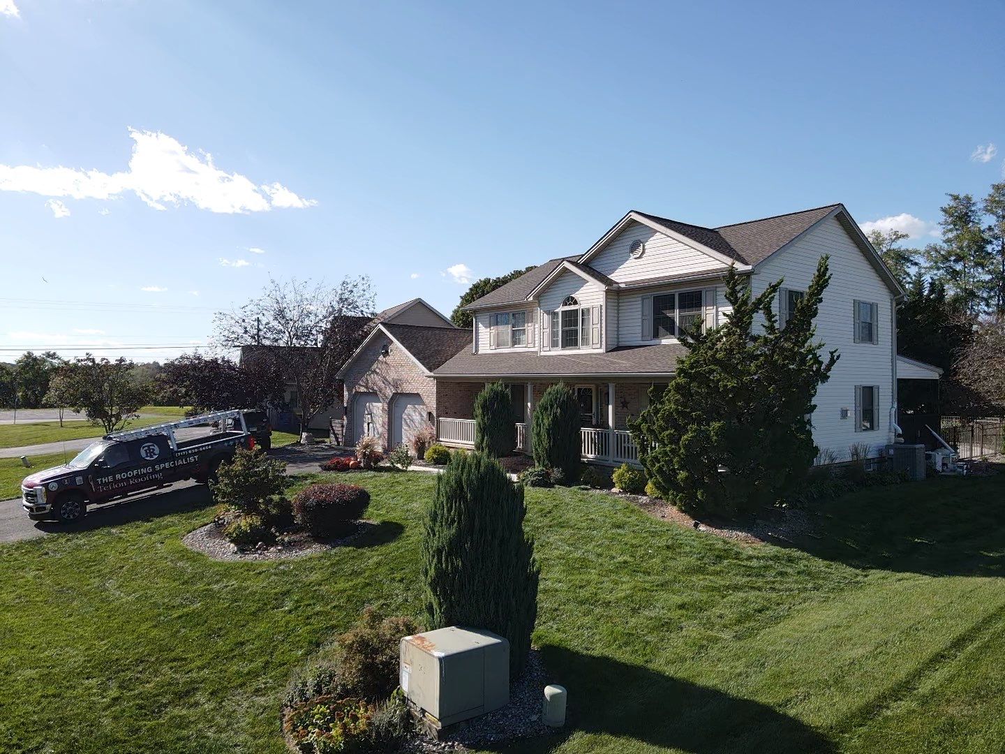 Residential Roof Installation Featuring GAF Timberline HD Shingles in Chambersburg by Teflon Roofing