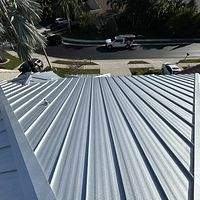 24ga 1.5" Mechanical Seam Mill Finish by Total Roofing System The Metal Roof Experts