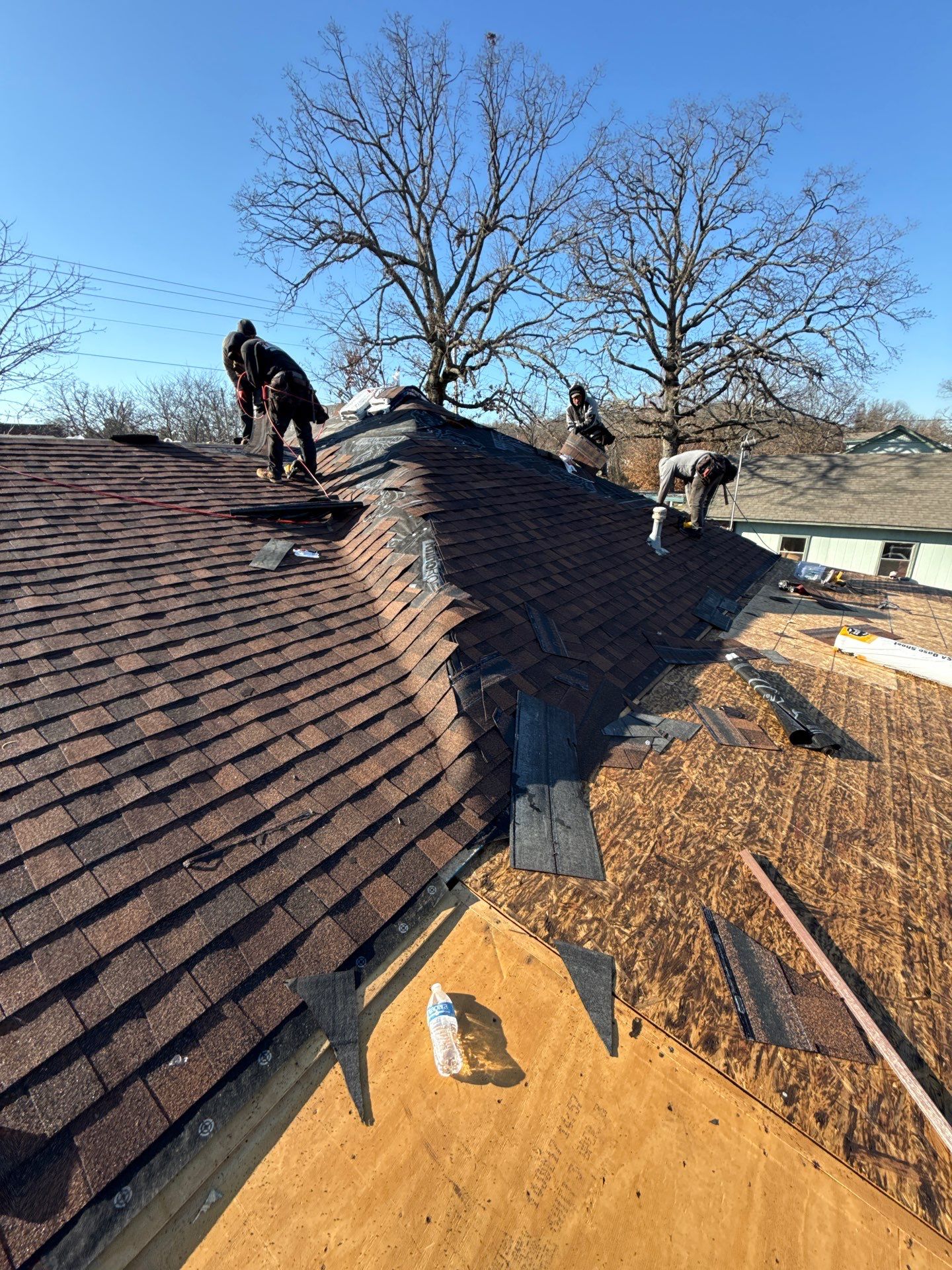 Rustic Hickory Shingles & SBS Cap & Base by In & Out Construction & Remodeling, LLC