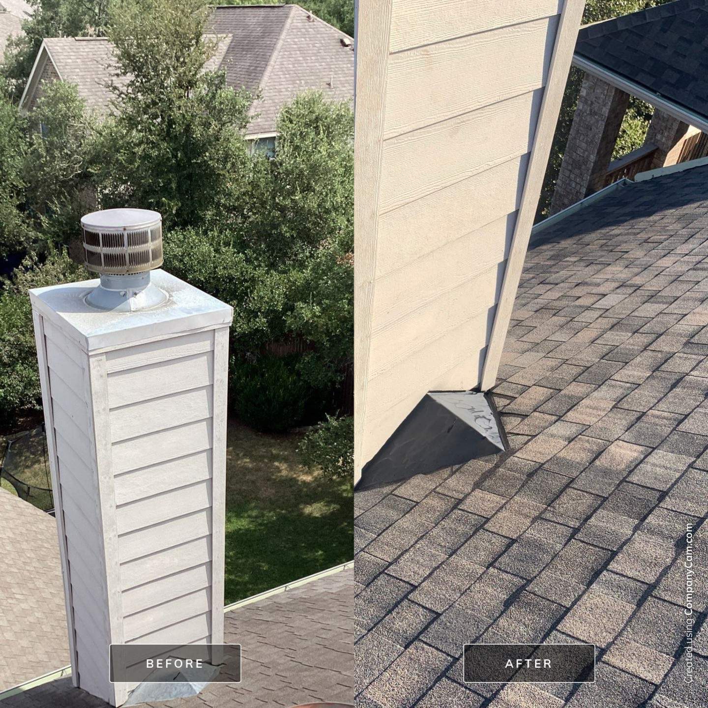 Hail Damage Restoration and Asphalt Shingle Roof Replacement in Austin by Caliber Restoration LLC