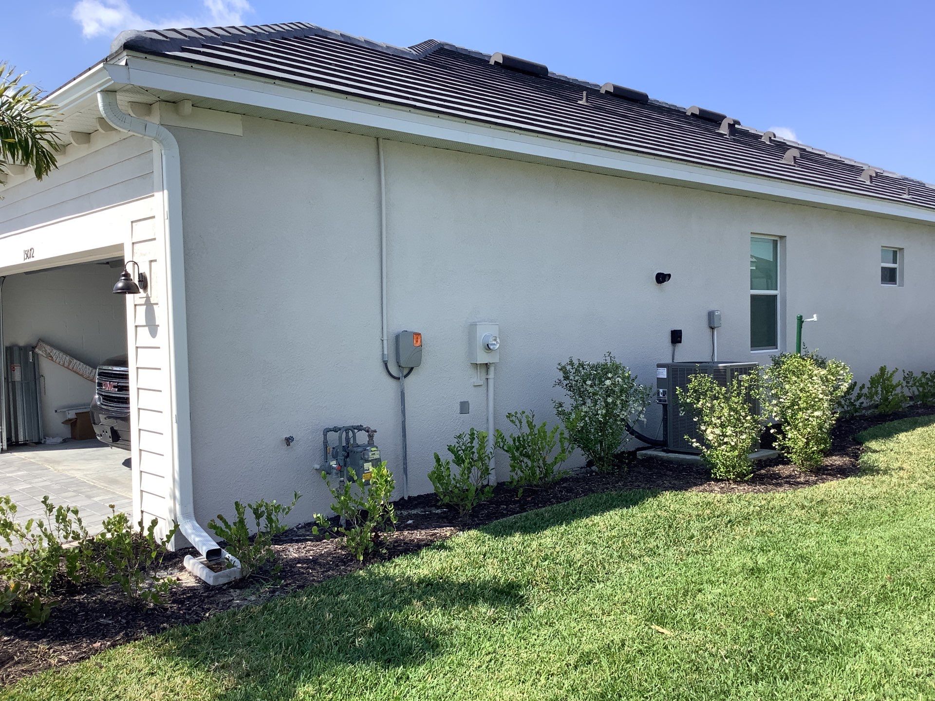 3x4 Elbow Gutter Installation in Punta Gorda FL by Gutter Professors