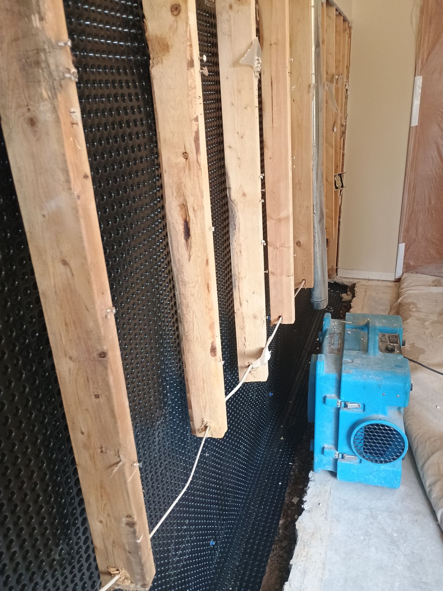 Retrofitting Drainage Board in Lino Lakes by Waterproofing Northeast