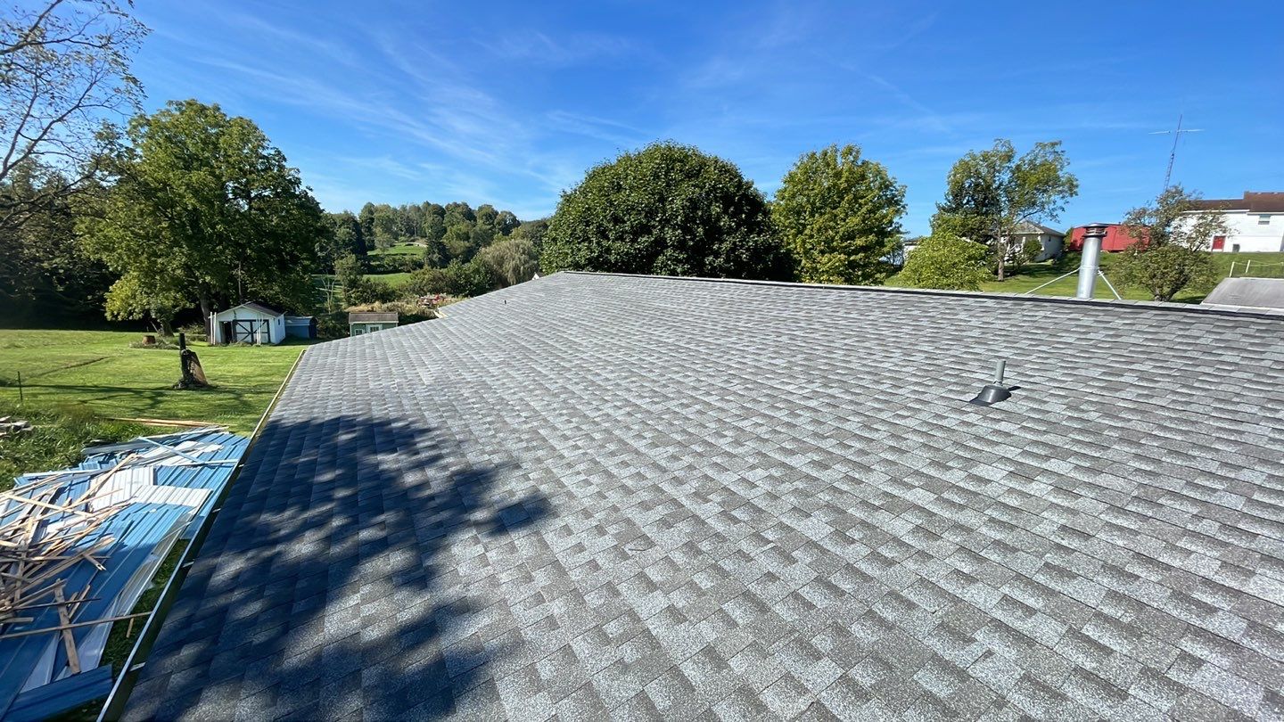 Residential Roofing Installation using GAF Timberline HDZ, Pewter Gray by Rainstoppers Roofing