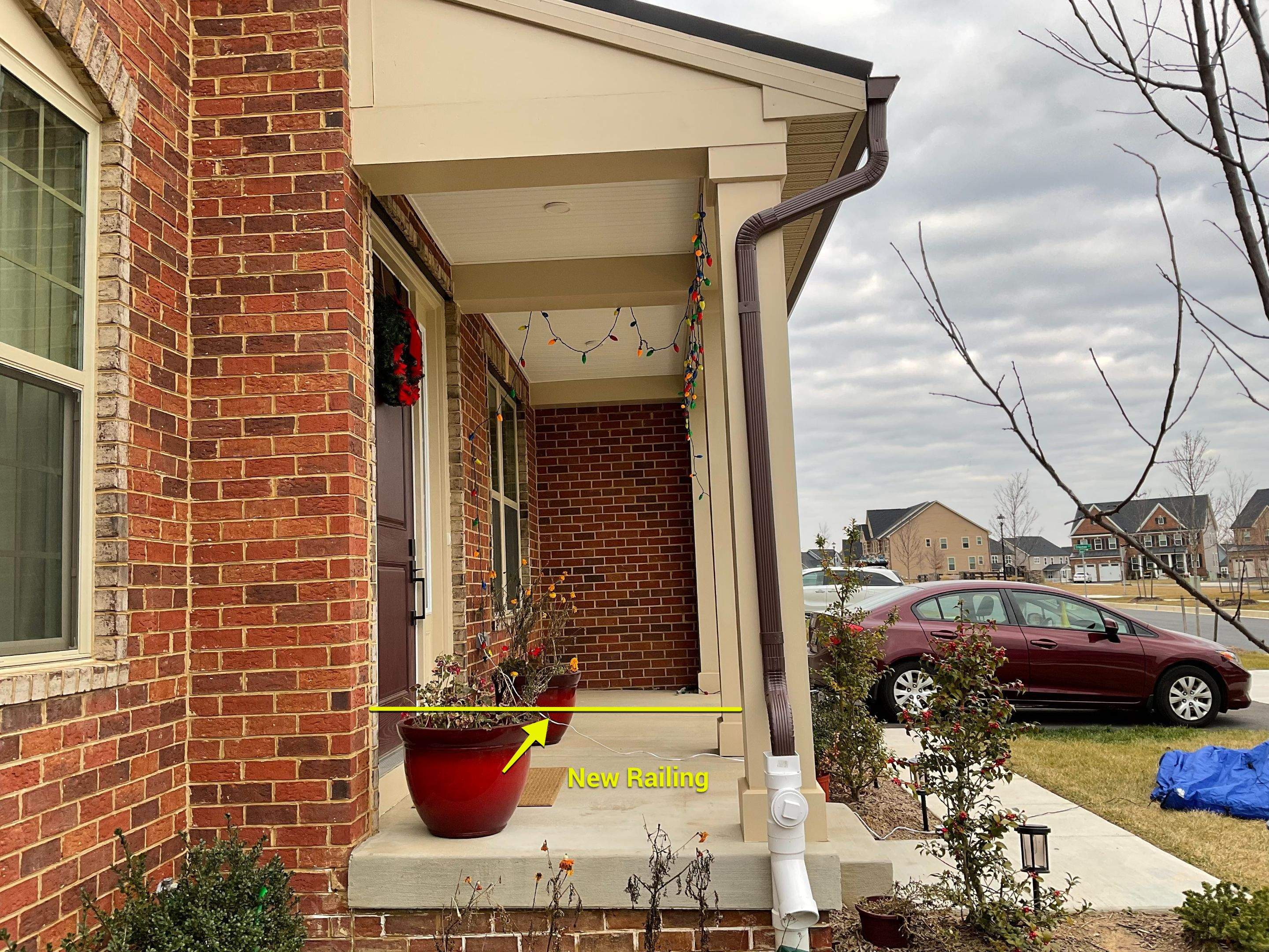 Deck Installation using New Vinyl Gate  by Alpha Design Services