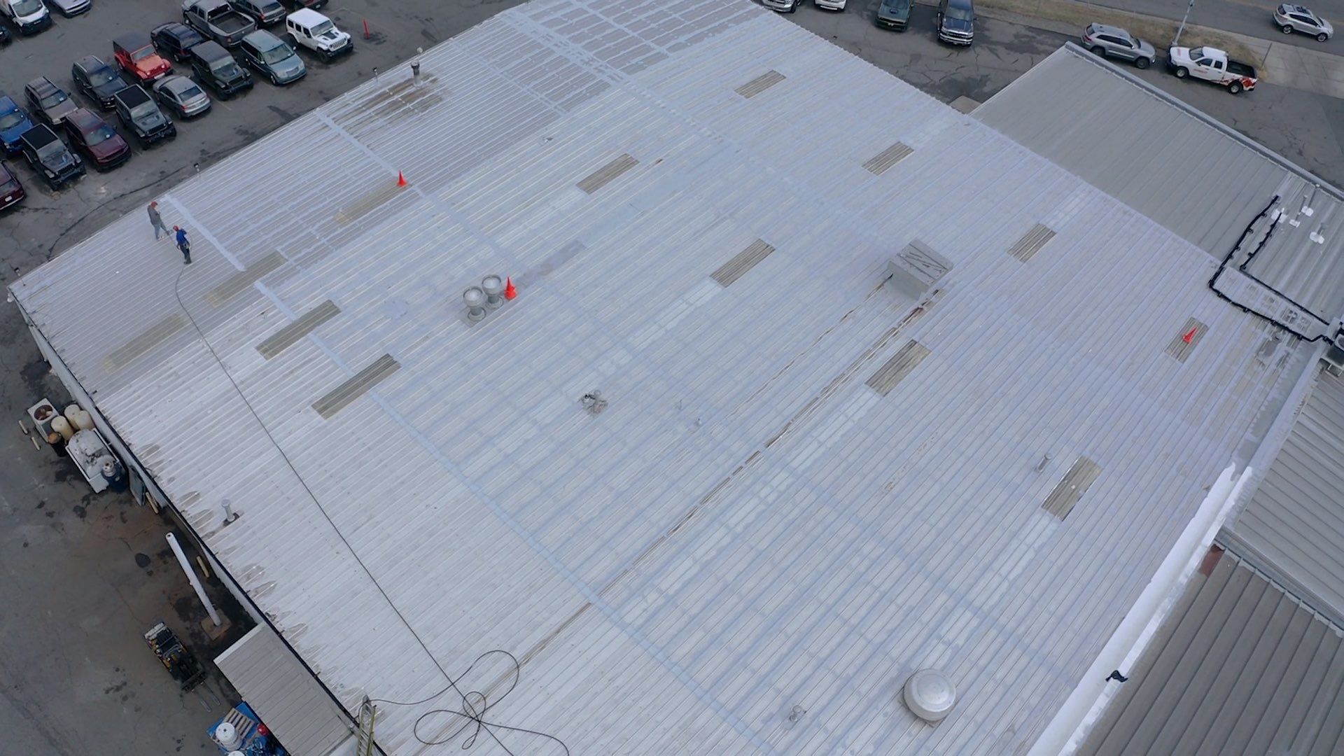 Acrylic Coating  by Just In Time Roofing and Restoration