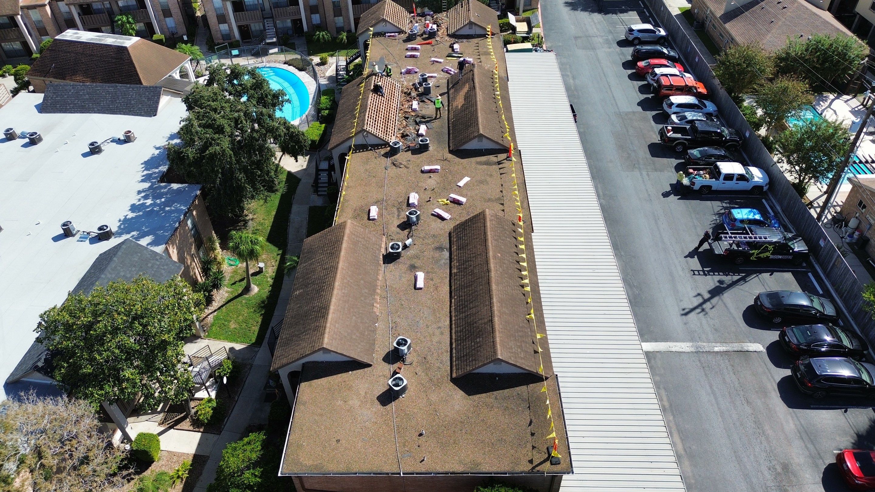 Brownsville Roof Project by Bison Roofing