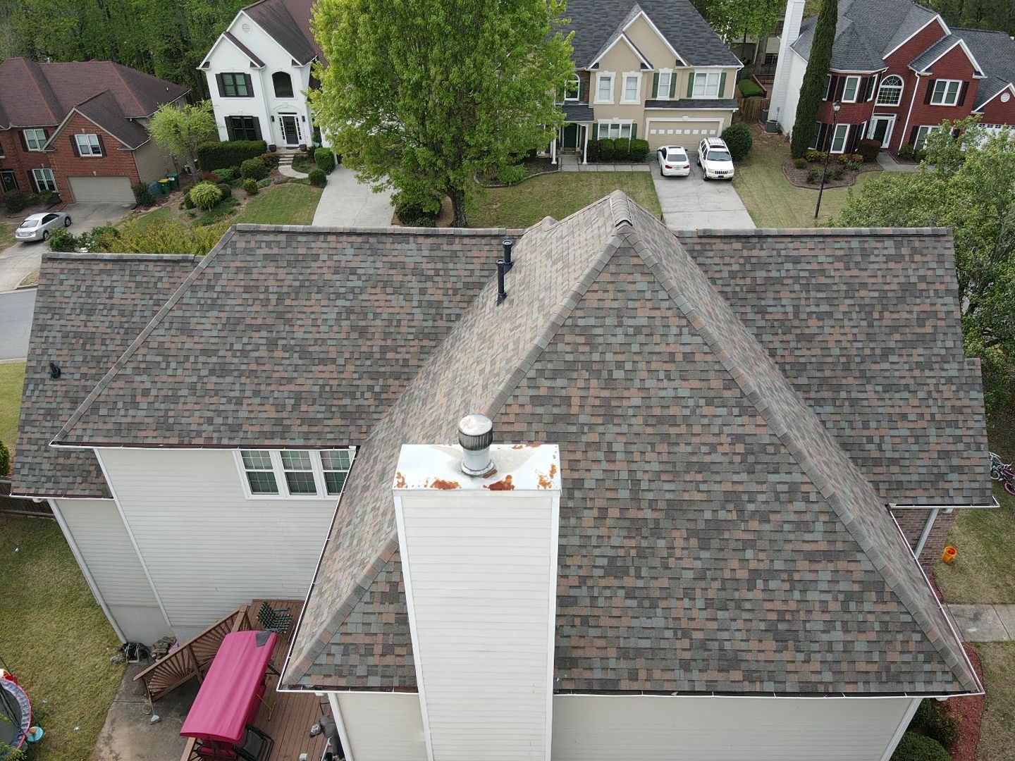 Residential Roofing Installation using Owens Corning by Inspector Roofing and Restoration
