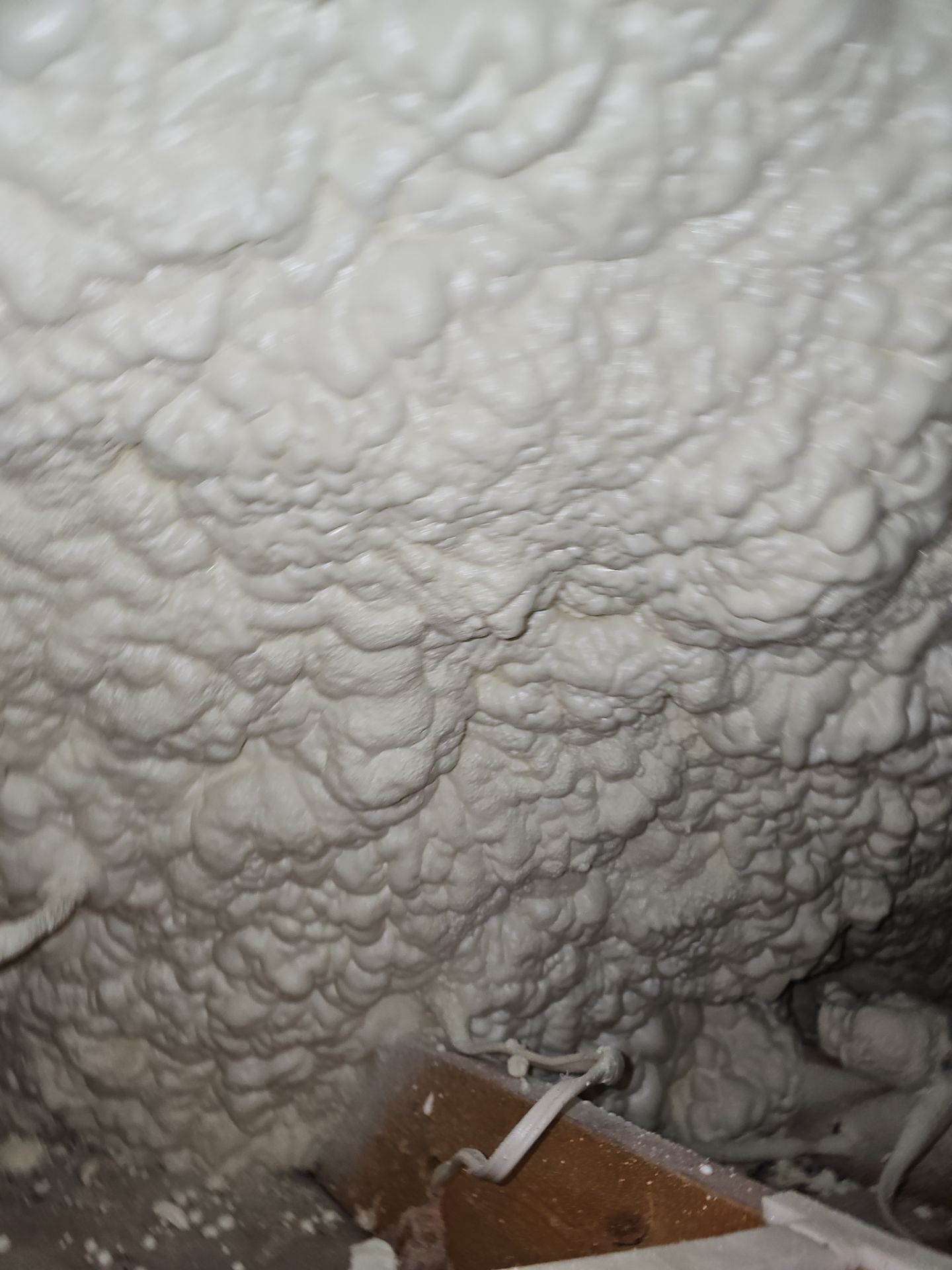Attic Insulation using open cell spray foam by NYS Foam & Energy