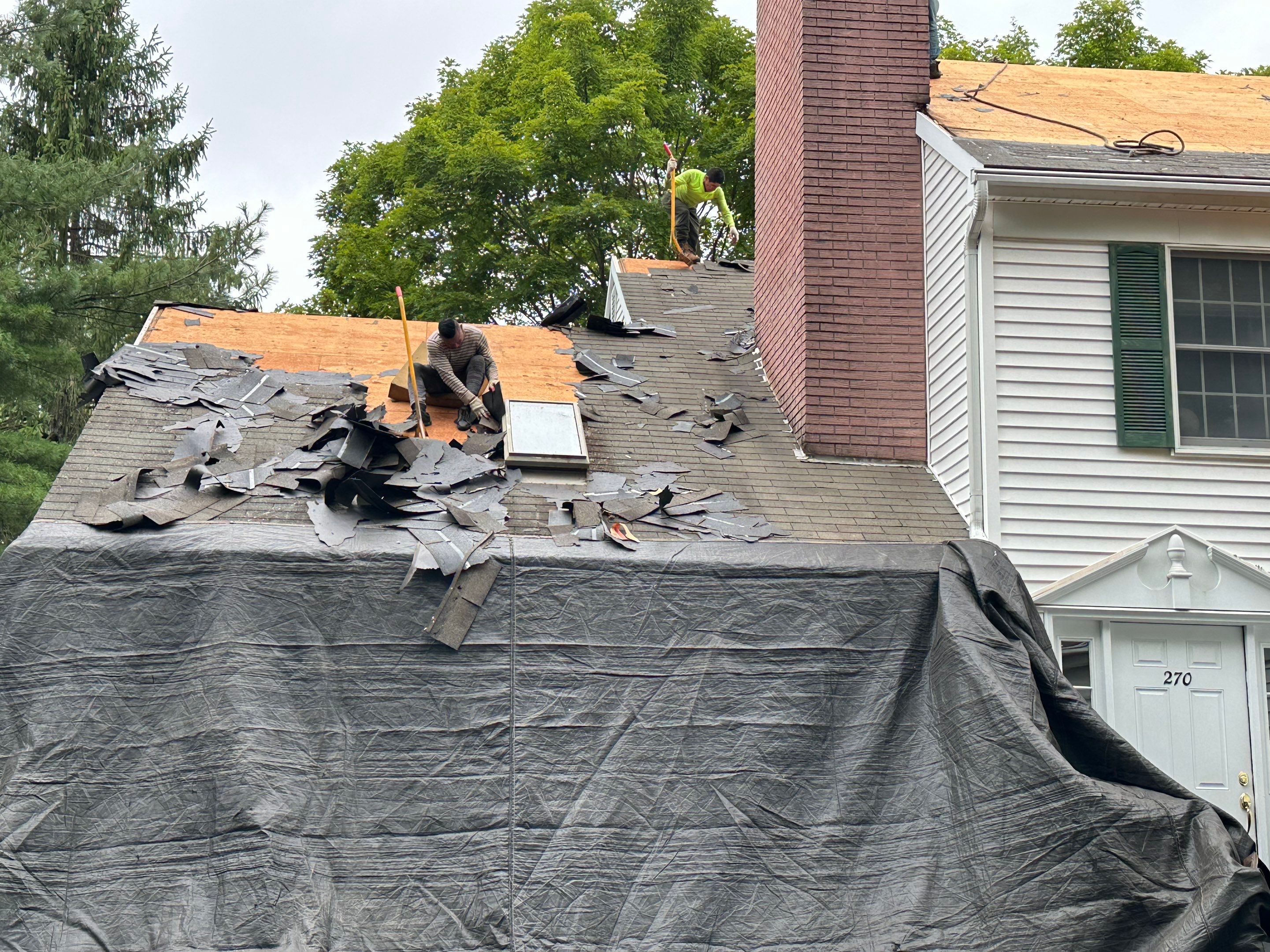 Residential Roofing Installation using Asphalt Roof Shingles GAF by Home Concepts Construction