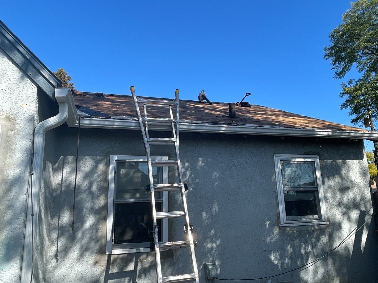 Residential Roofing Installation using Owens Corning Duration Estate Grey by Lightning Exteriors