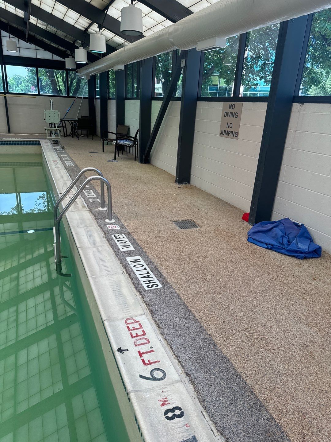 Hotel Pool Deck Project in Cranberry Township by Floors in a Day, Inc