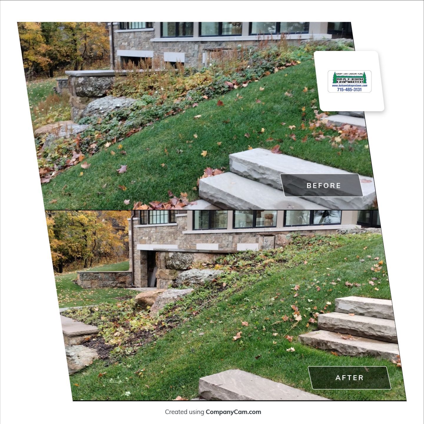 Project in St Croix Falls by Balsam Lake Pro Lawn