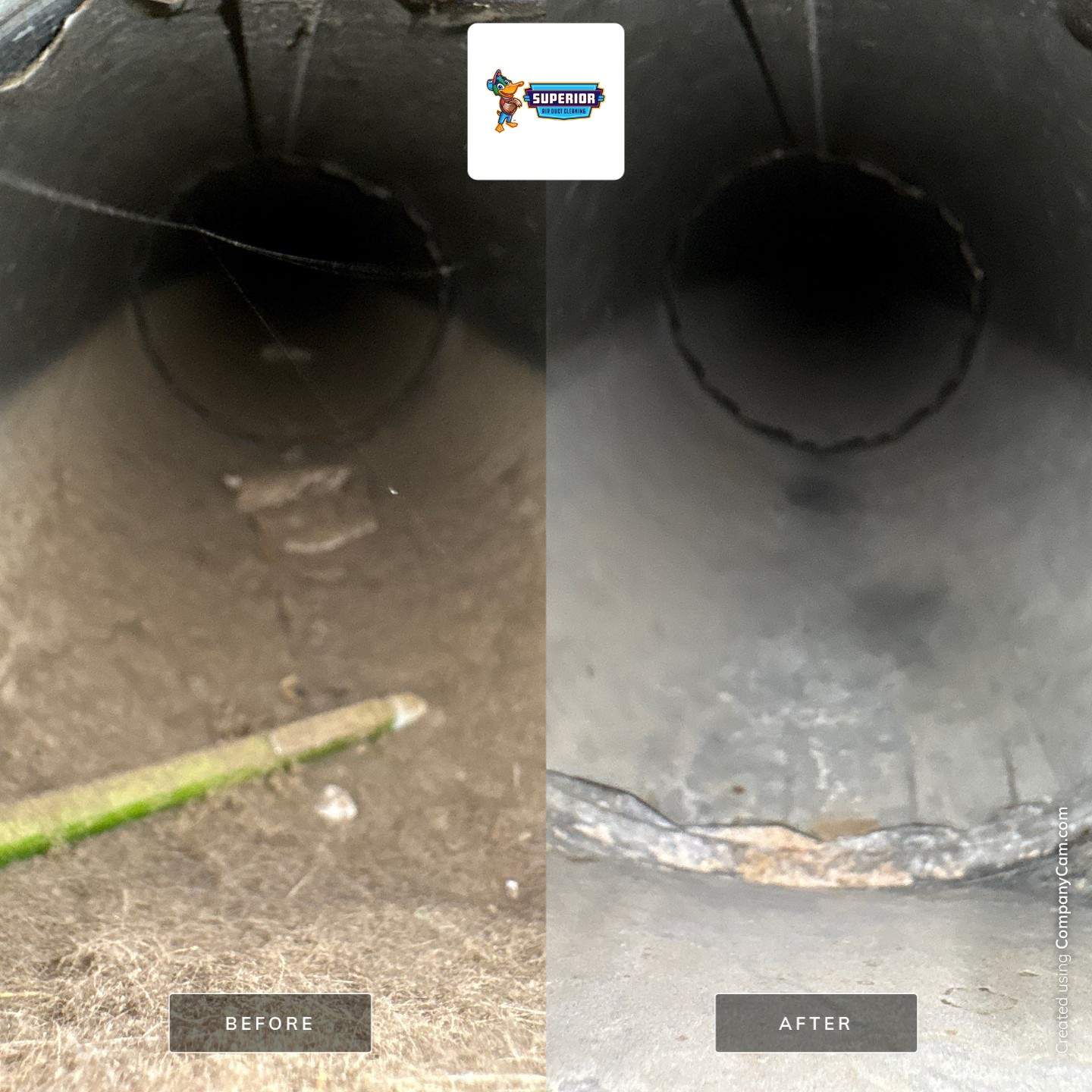 Air Duct Cleaning With a Vacuum Truck in Youngstown, OH by Superior Air Duct Cleaning