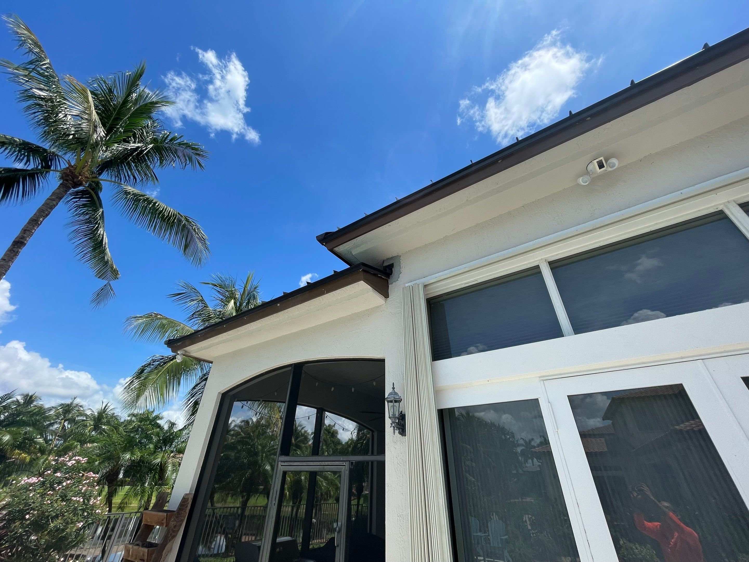 24ga 1.5" Mechanical Seam Dark Bronze by Total Roofing System The Metal Roof Experts