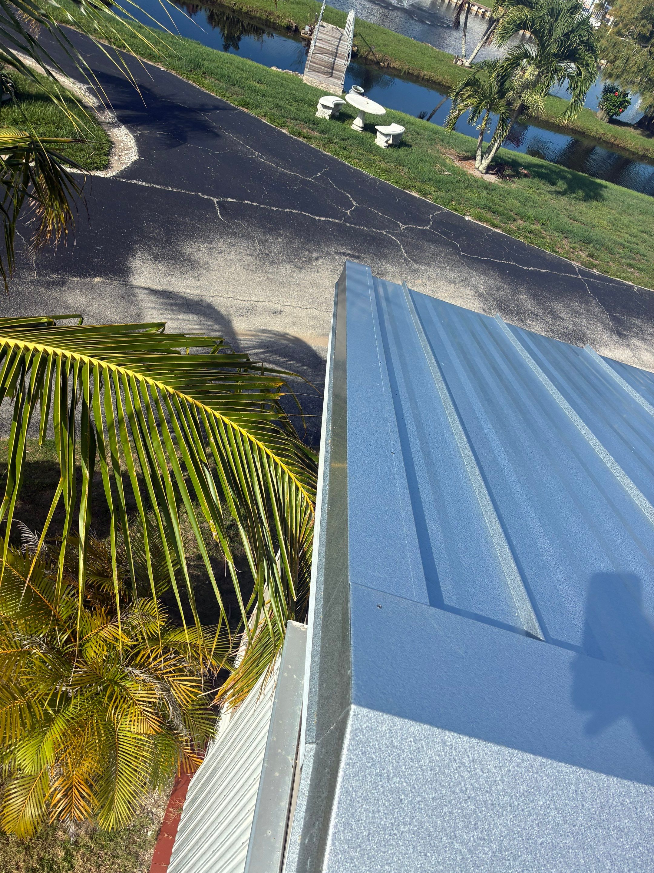 24ga 1" Nail-Strip Mill Finish by Total Roofing System The Metal Roof Experts