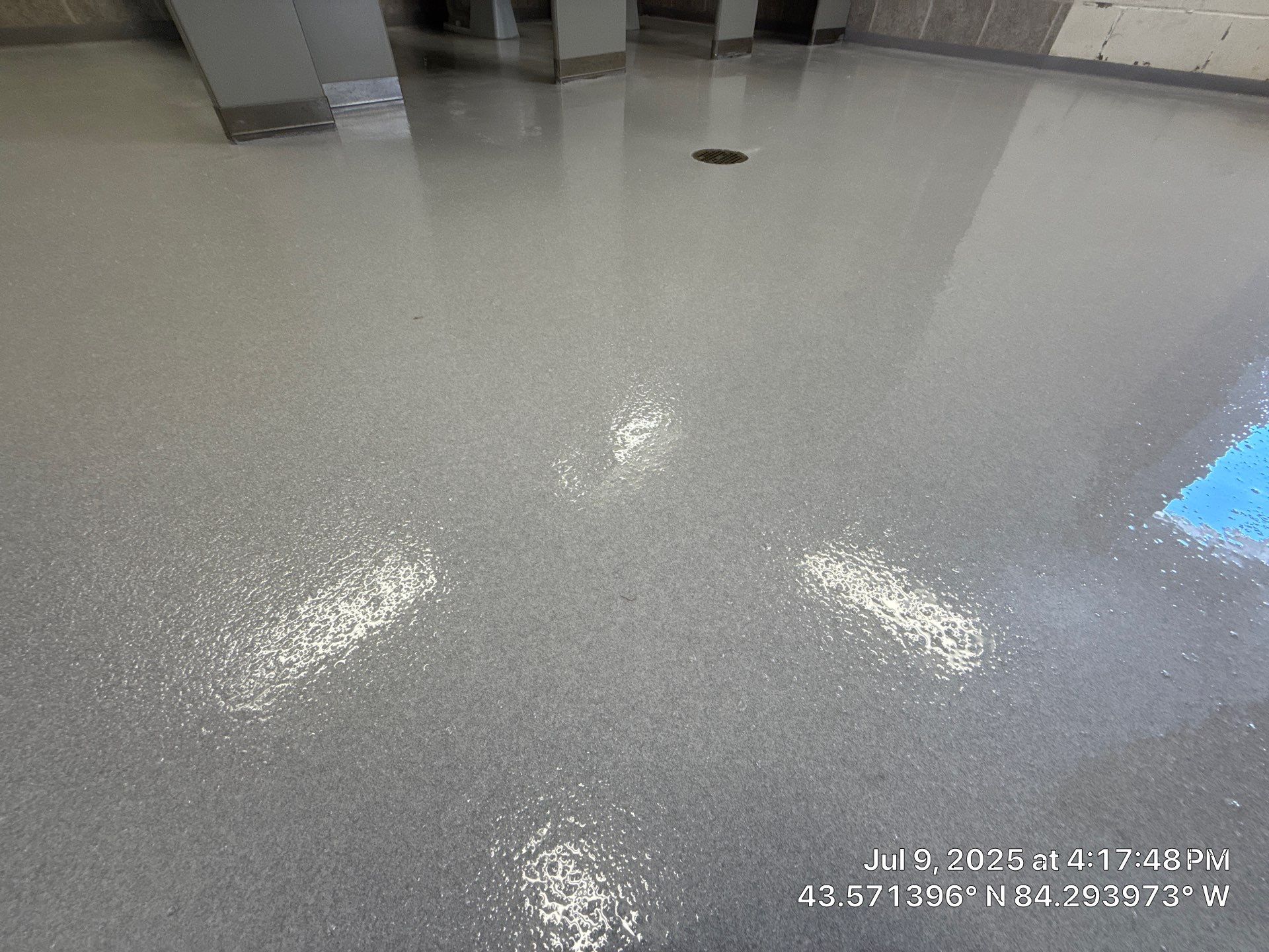 Project in Midland by Wise Coatings of Central Michigan