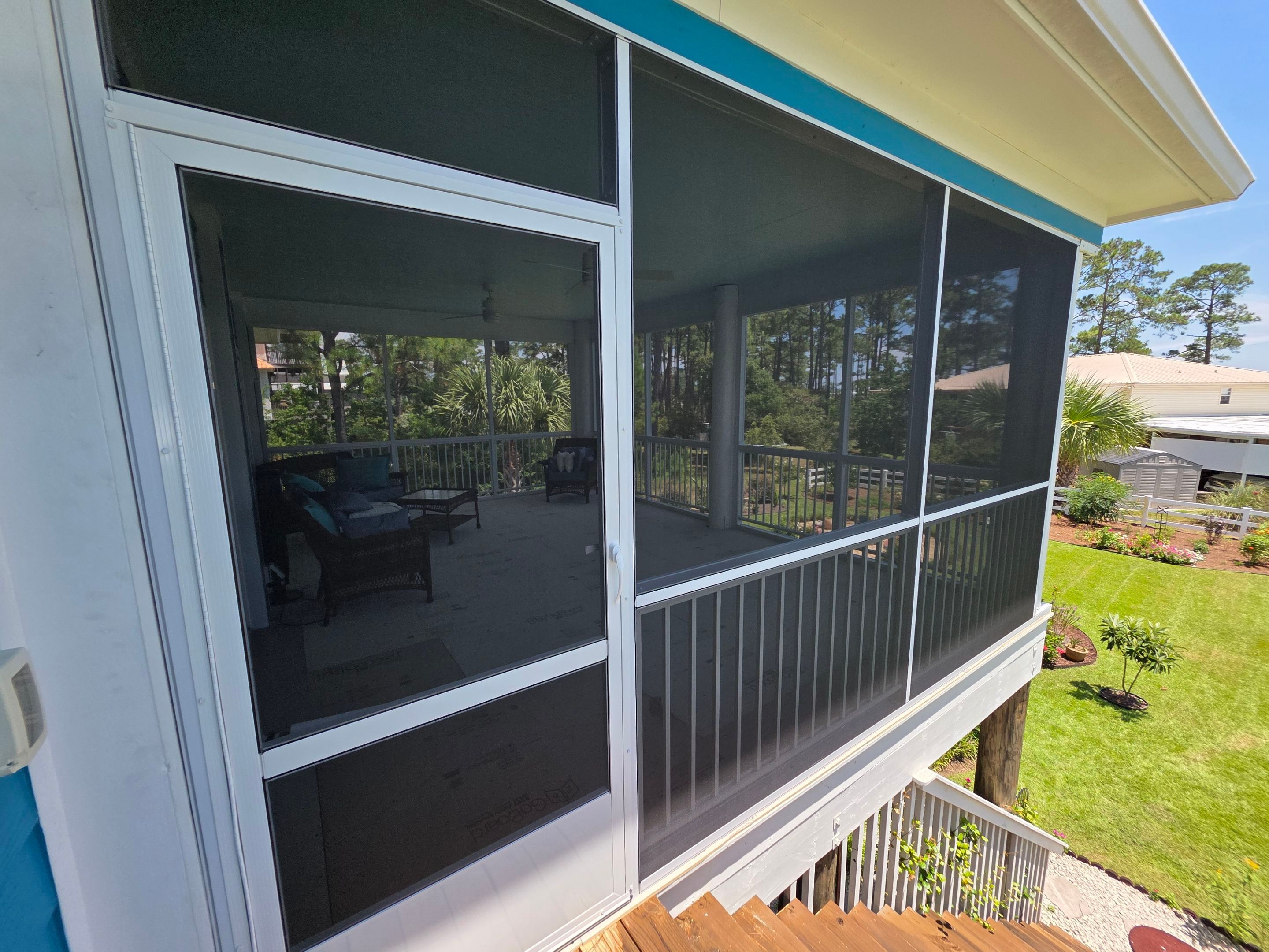 Elevated Screen Room by Titan Sunrooms