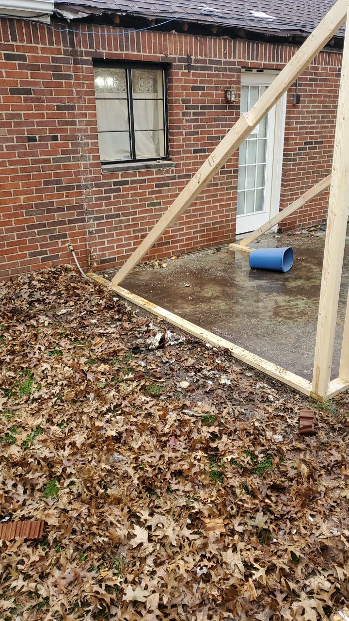 Tree Destroyed Patio Room by Absolute Roofing and Construction