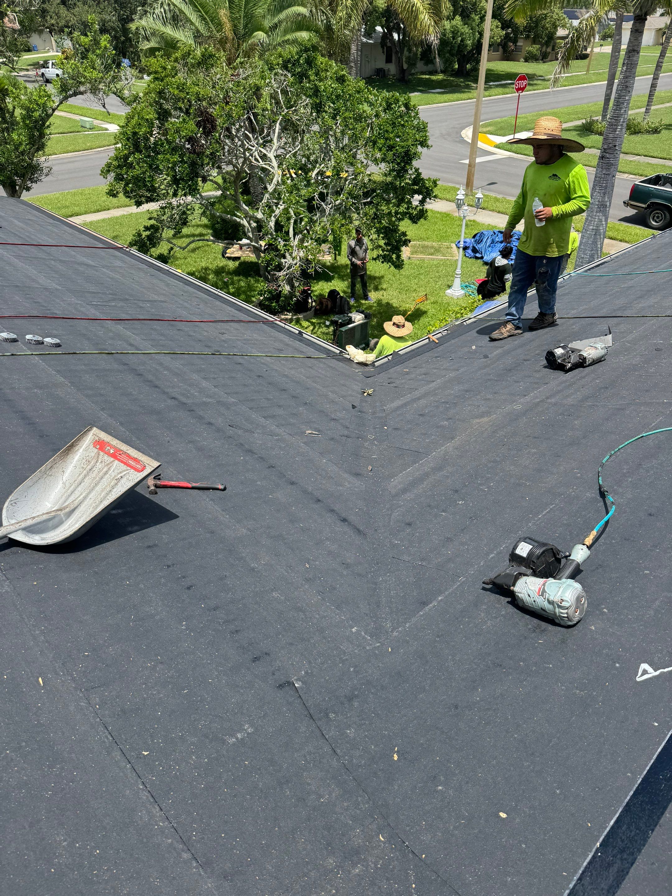 Project in Clearwater 33762 by Mitchell Roofing Company LLC 