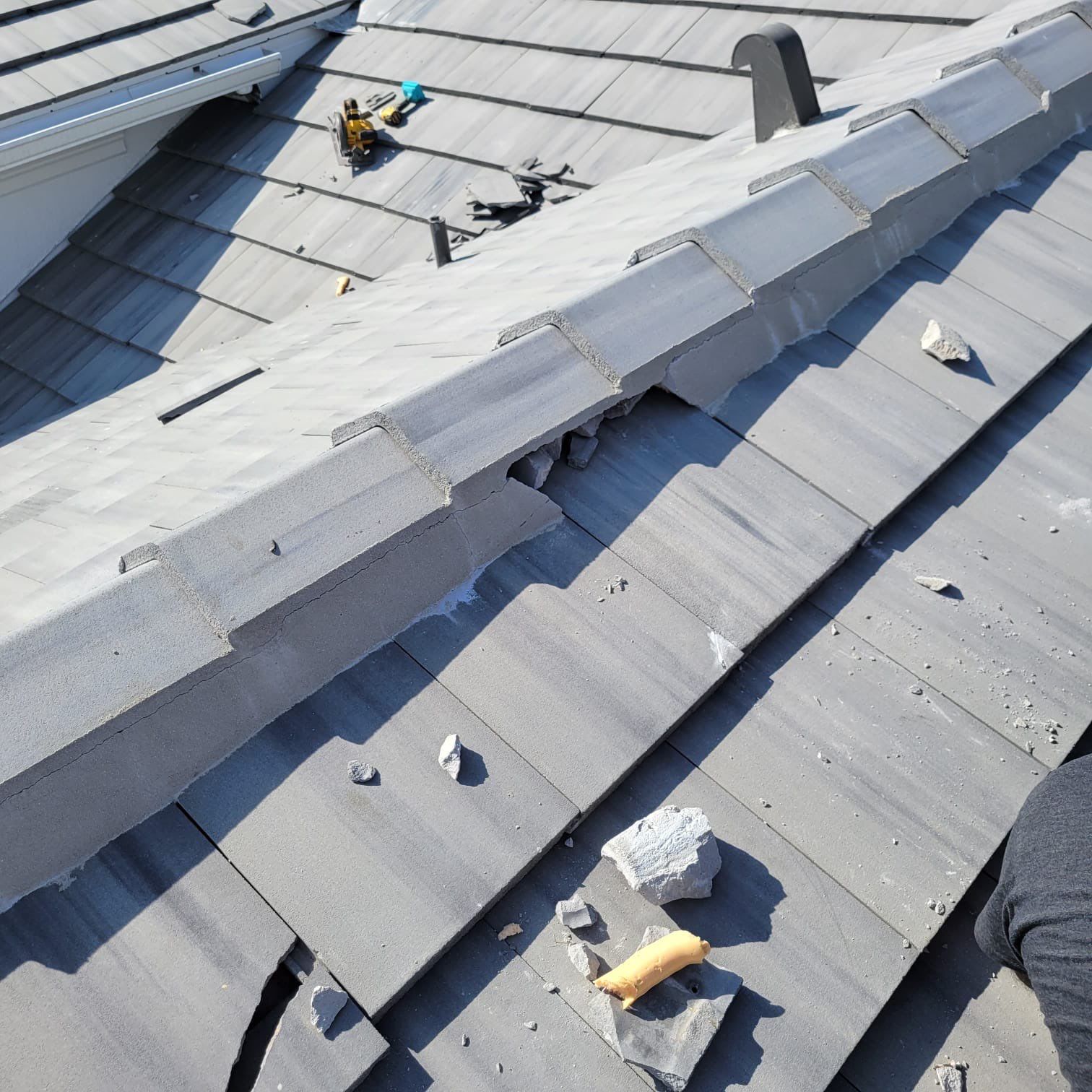 Tile Roof Repair in SW Cape Coral by Four Peaks Roofing
