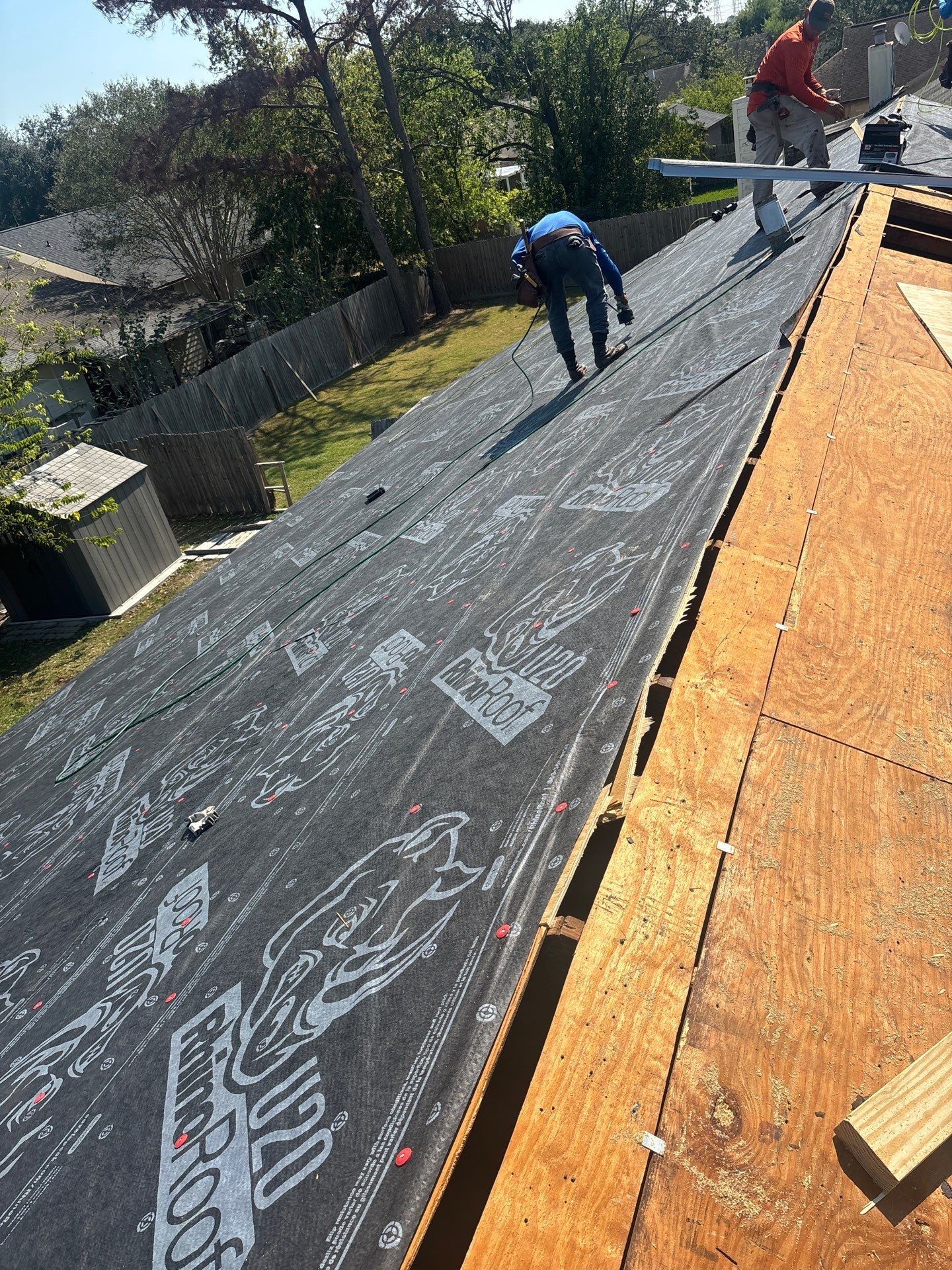 Residential Roofing Repair using Owen's Corning Duration (Lifetime) Shingles by Roof Repair Company