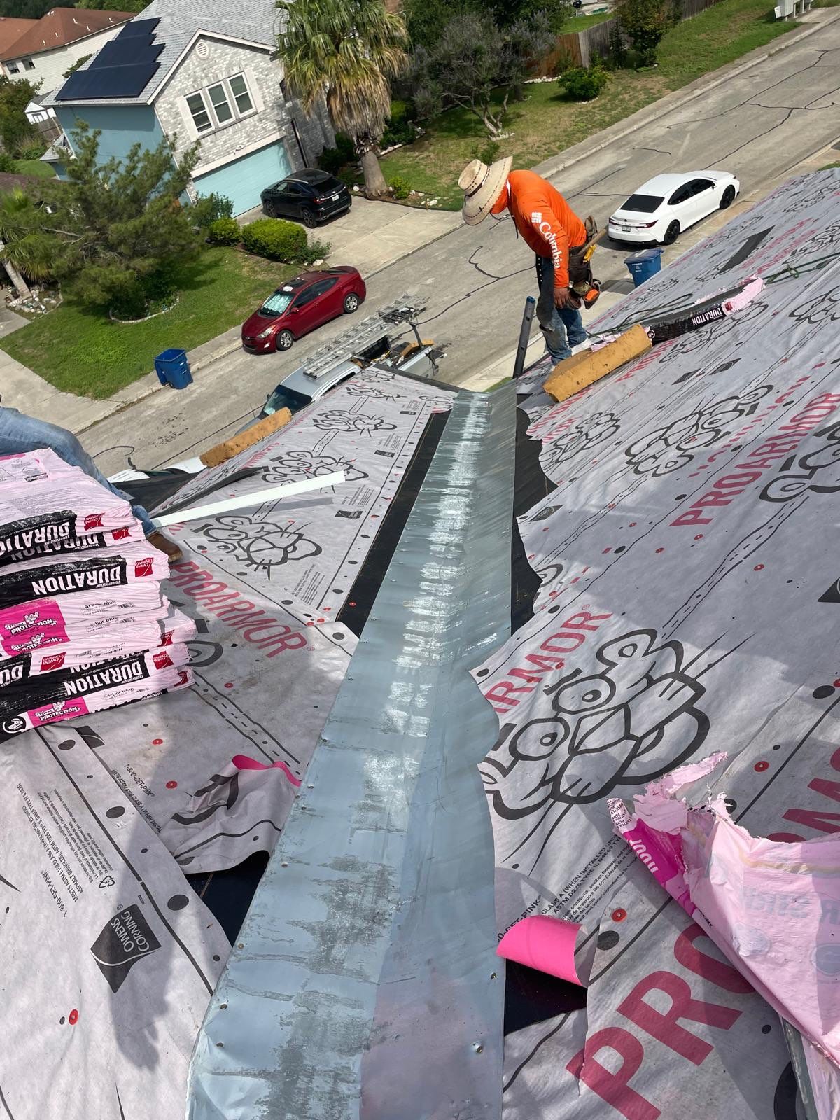 Harbor Blue Roof Replacement & Siding Paint Refresh | San Antonio, TX by Ayan Roofing, LLC