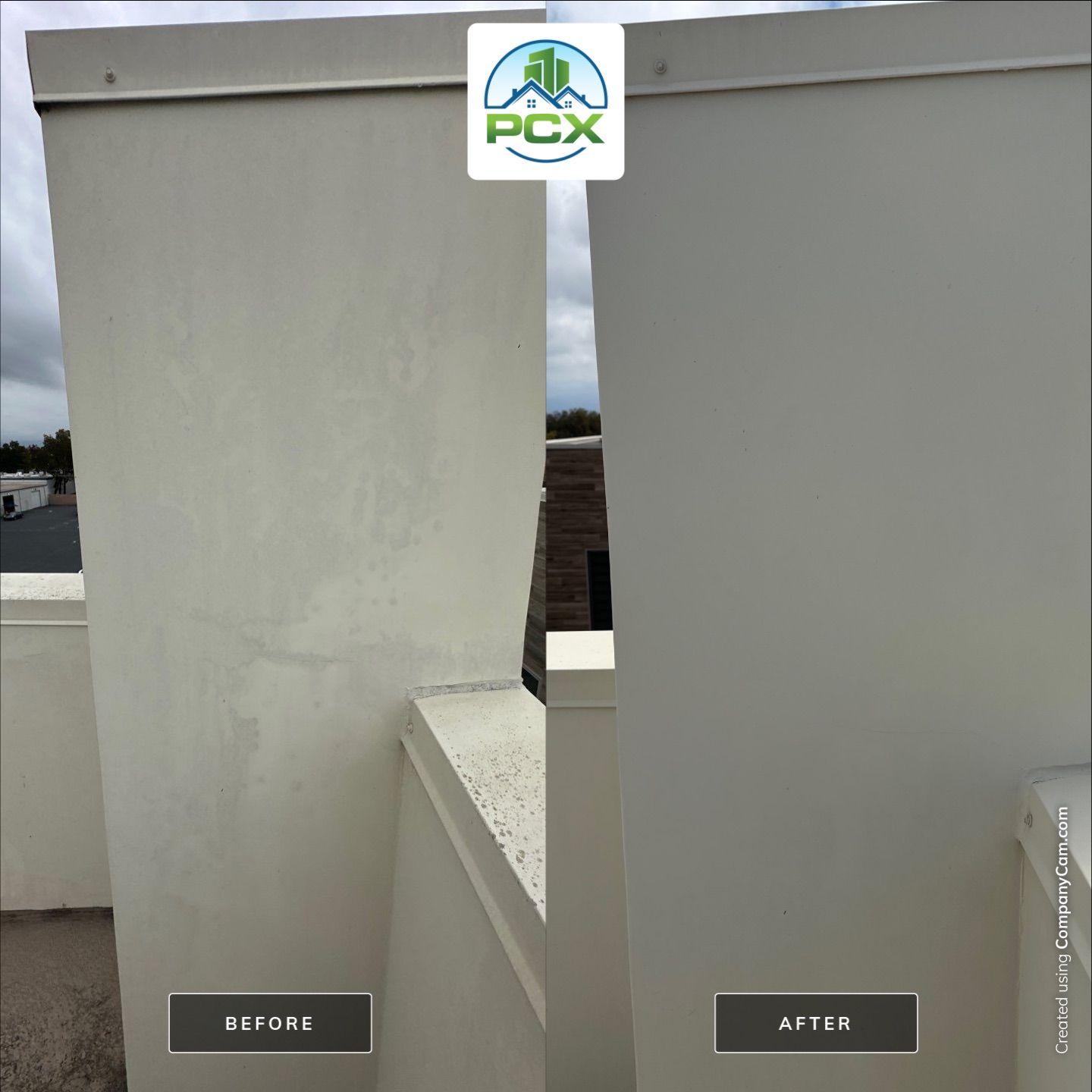 Rooftop lounge and house wash Newport Beach, CA by Property Cleaning Experts, LLC