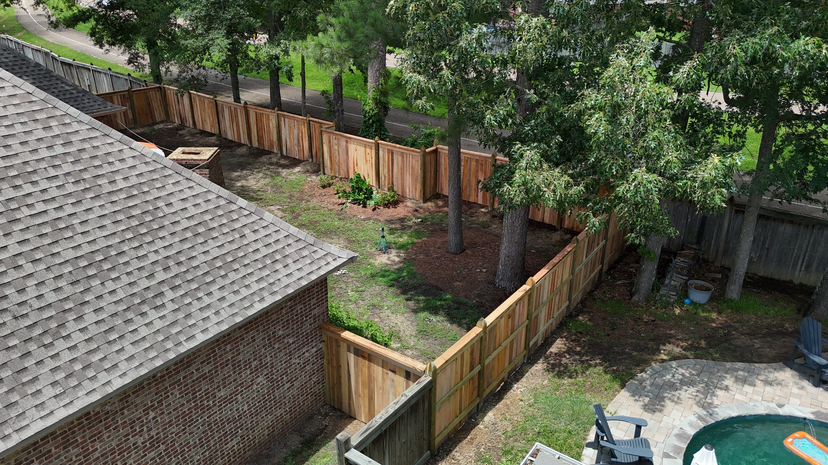 6' Cedar Good Neighbor 6x6 Gothic by Roberson Construction LLC