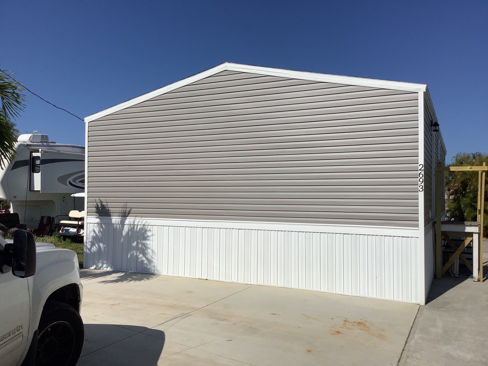 Aluminum Gutters for Beachside Homes in St James City FL by Gutter Professors