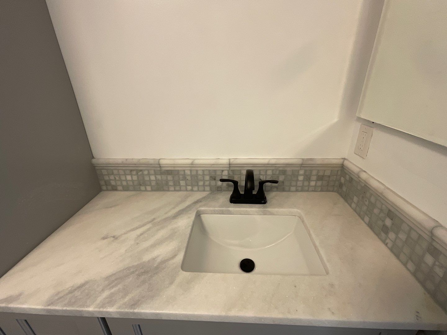 Bathroom Remodel using Two new bathroom design and new floors by Alpha Design Services