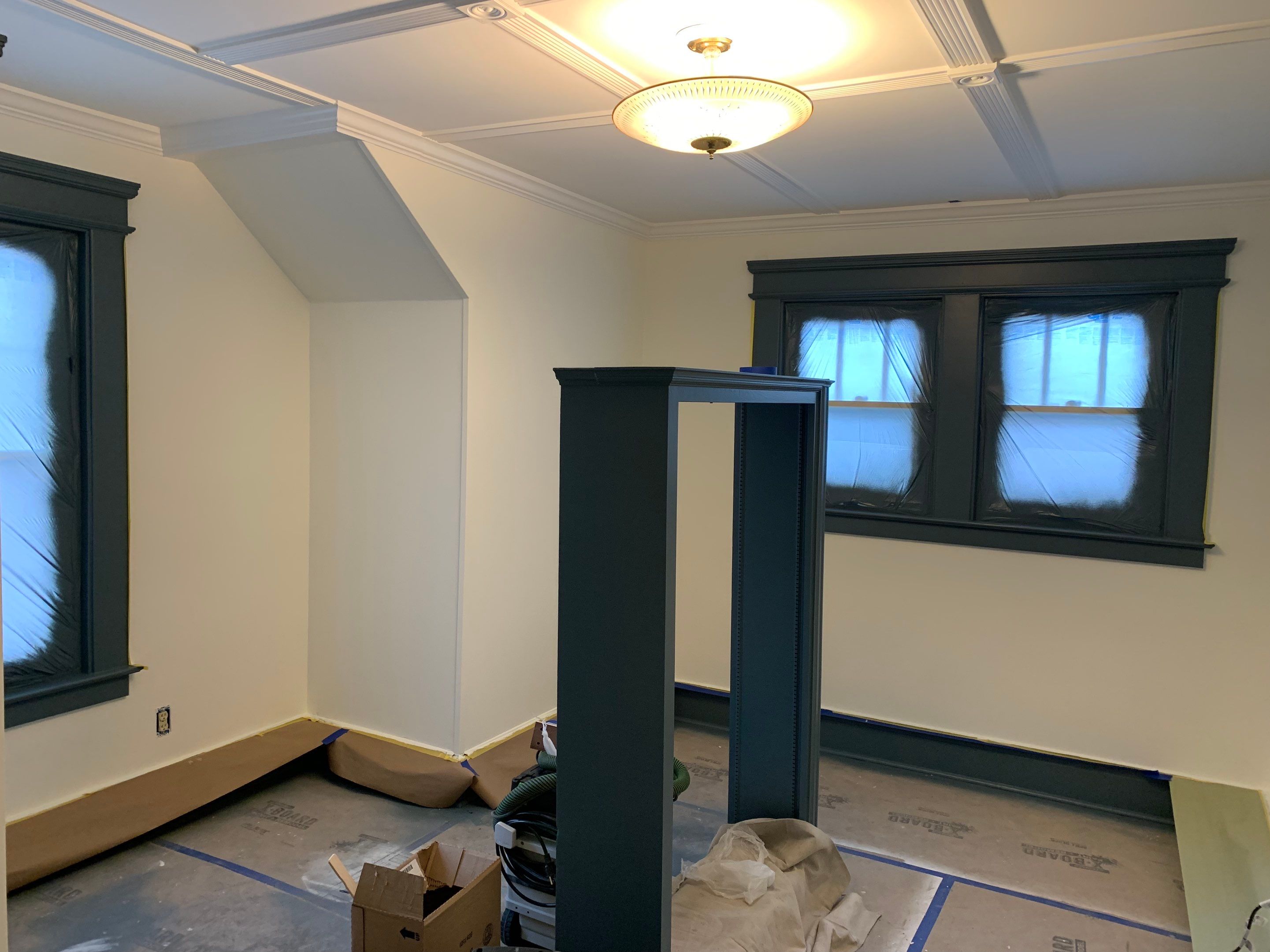 100 Year Old Trim Restoration by Empire Painting Services, LLC