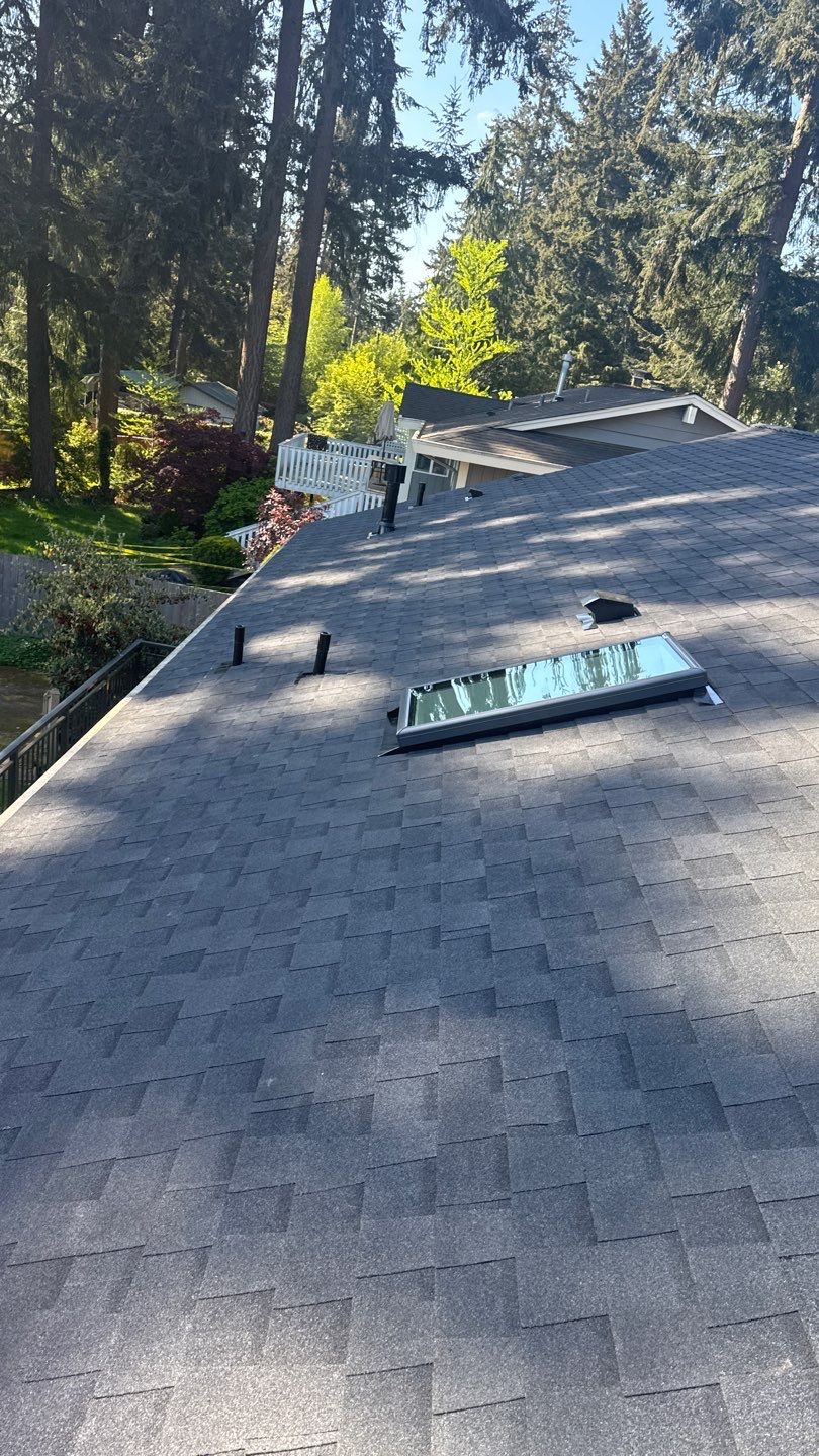Residential Roofing Installation using GAF UHDZ Shingles by Roofing Formula LLC