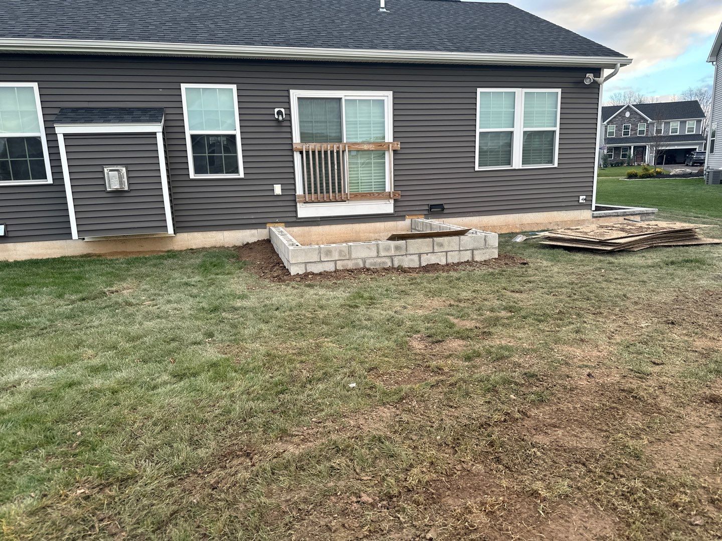 Block Foundation Addition by NG Masonry & Construction LLC