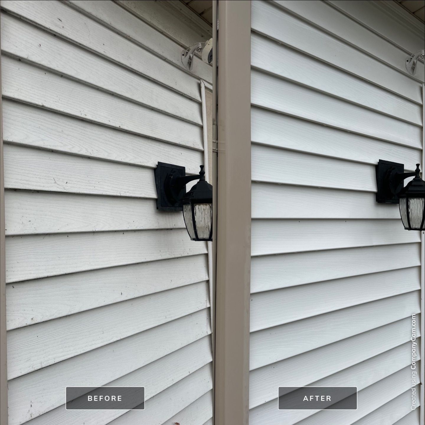 Project in Wonder Lake by Simmons Power & Soft Washing