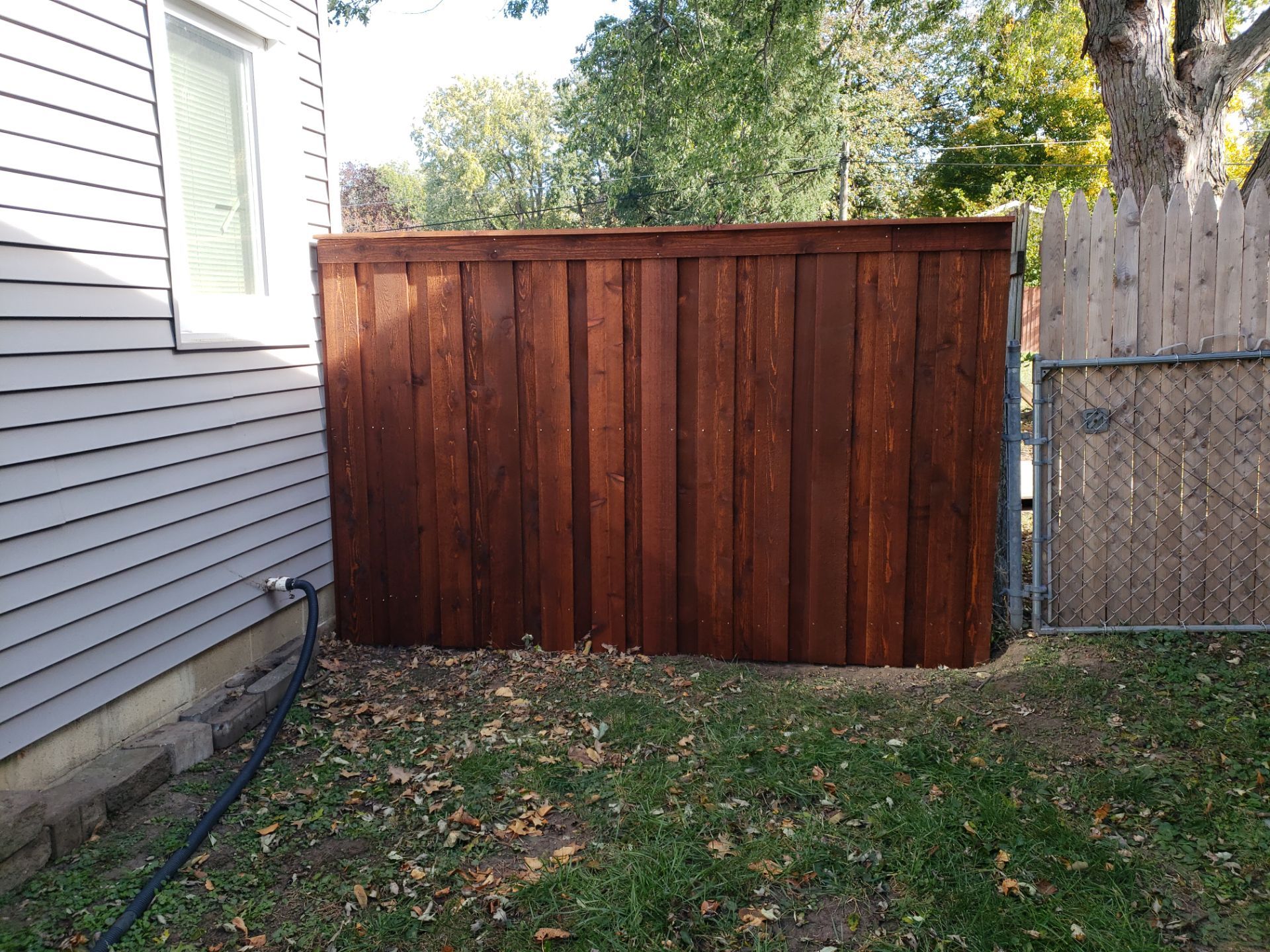 Project in Cedar Falls by Perfect Picket Fence and Stain