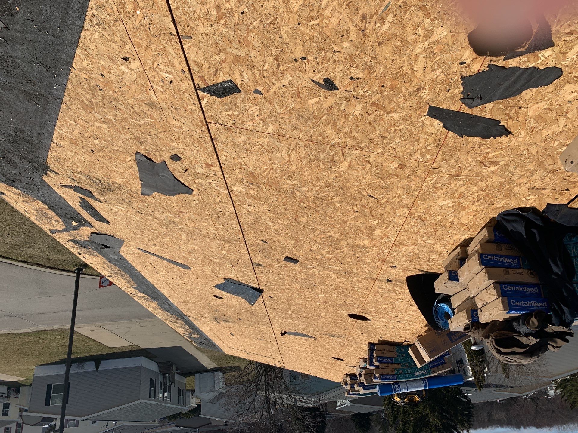 Roof Replacement using CertainTeed Landmark by 180 Contractors