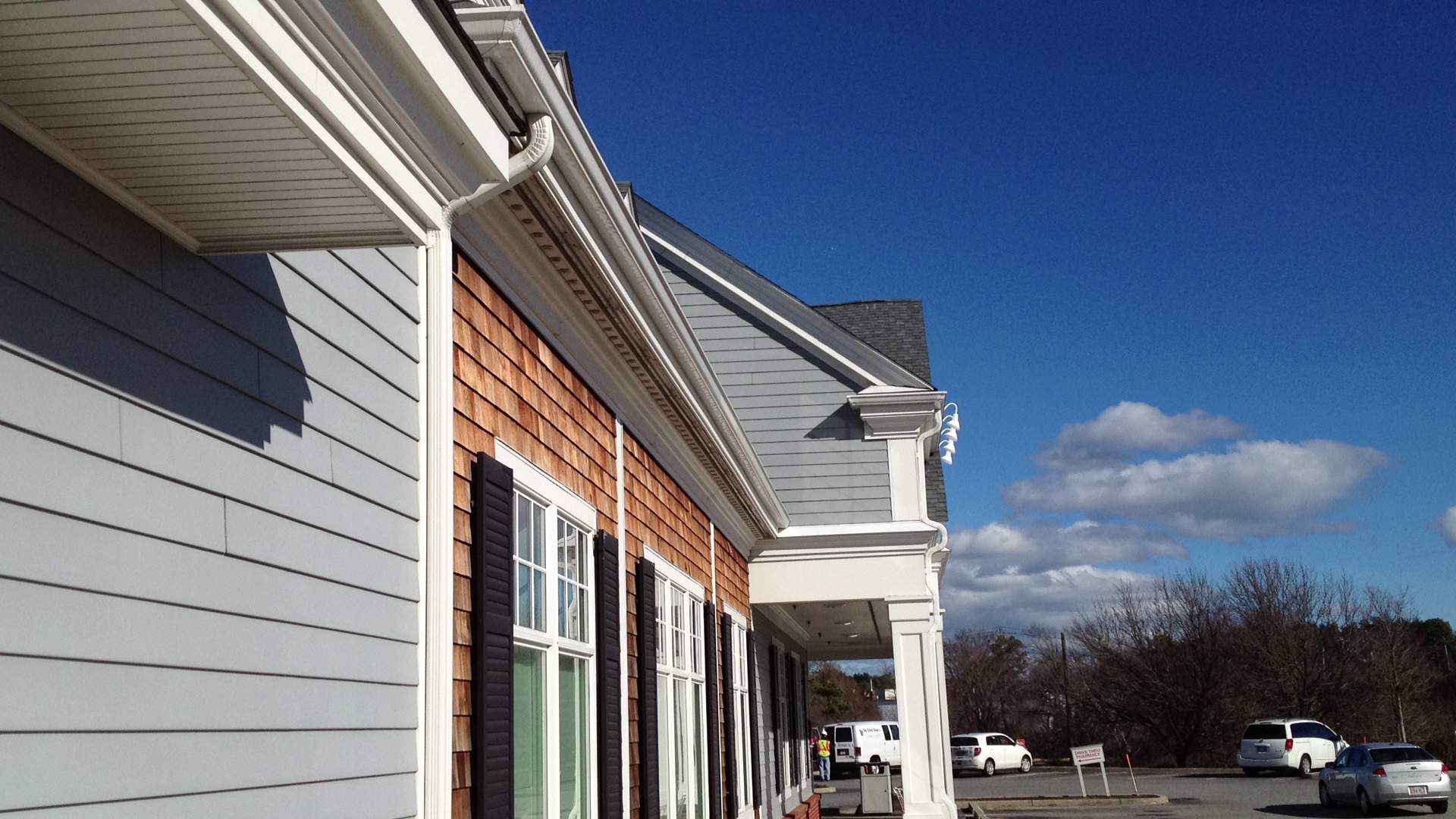 Commercial Gutters Installed by Gutter Pro-Bourne, MA by Gutter Pro Enterprises