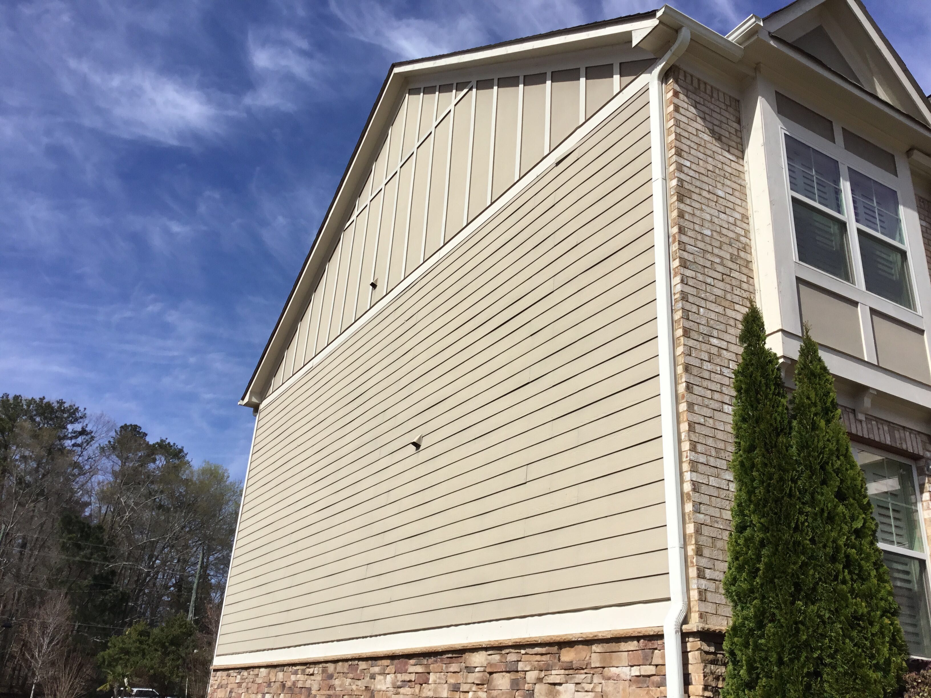 Residential Exterior Painting and Siding Refresh in Woodstock, Georgia by Swift Home Renovations 