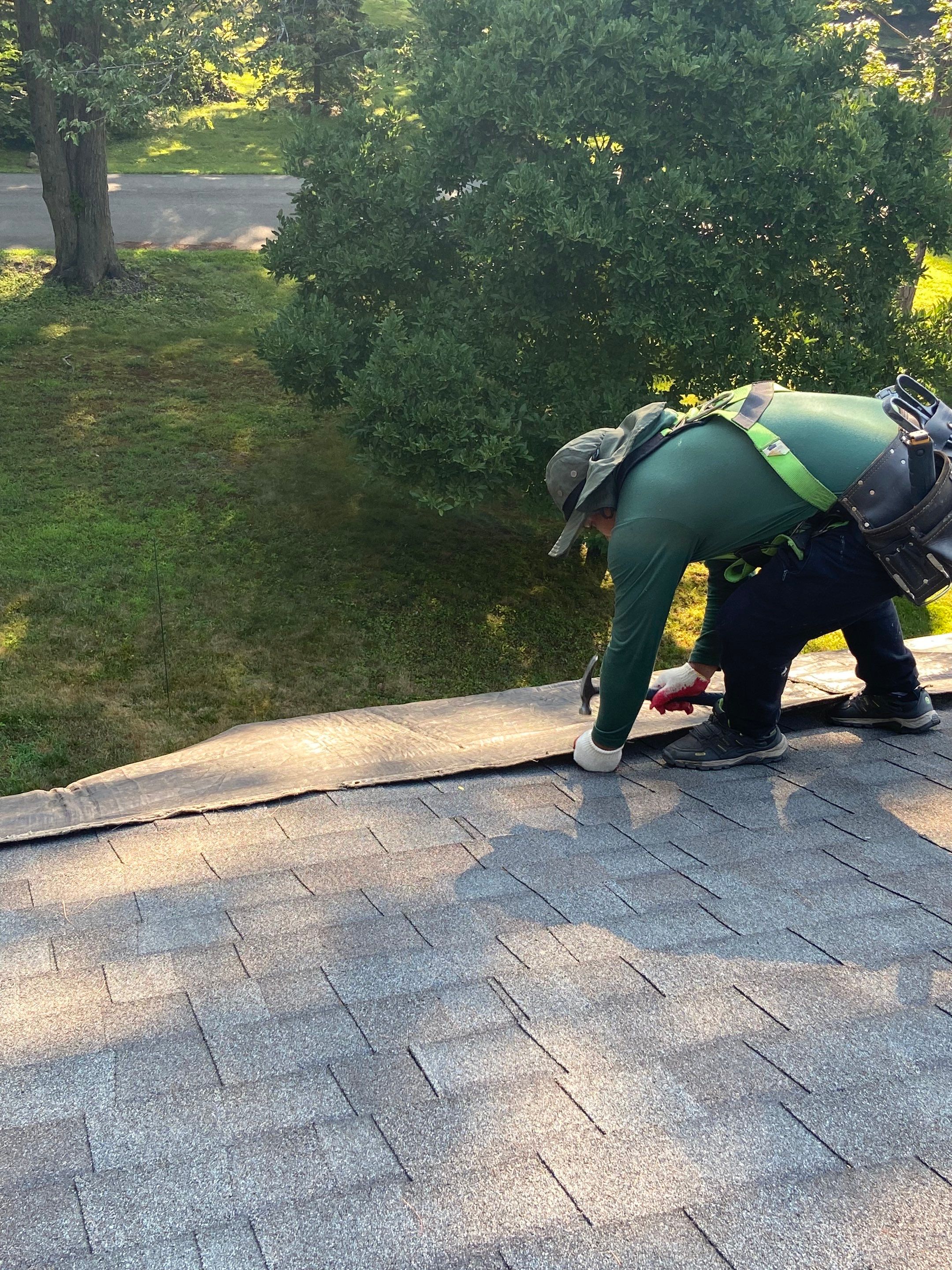 Residential Roofing Installation using Owens Corning TruDefinition by Sensible Home Solutions