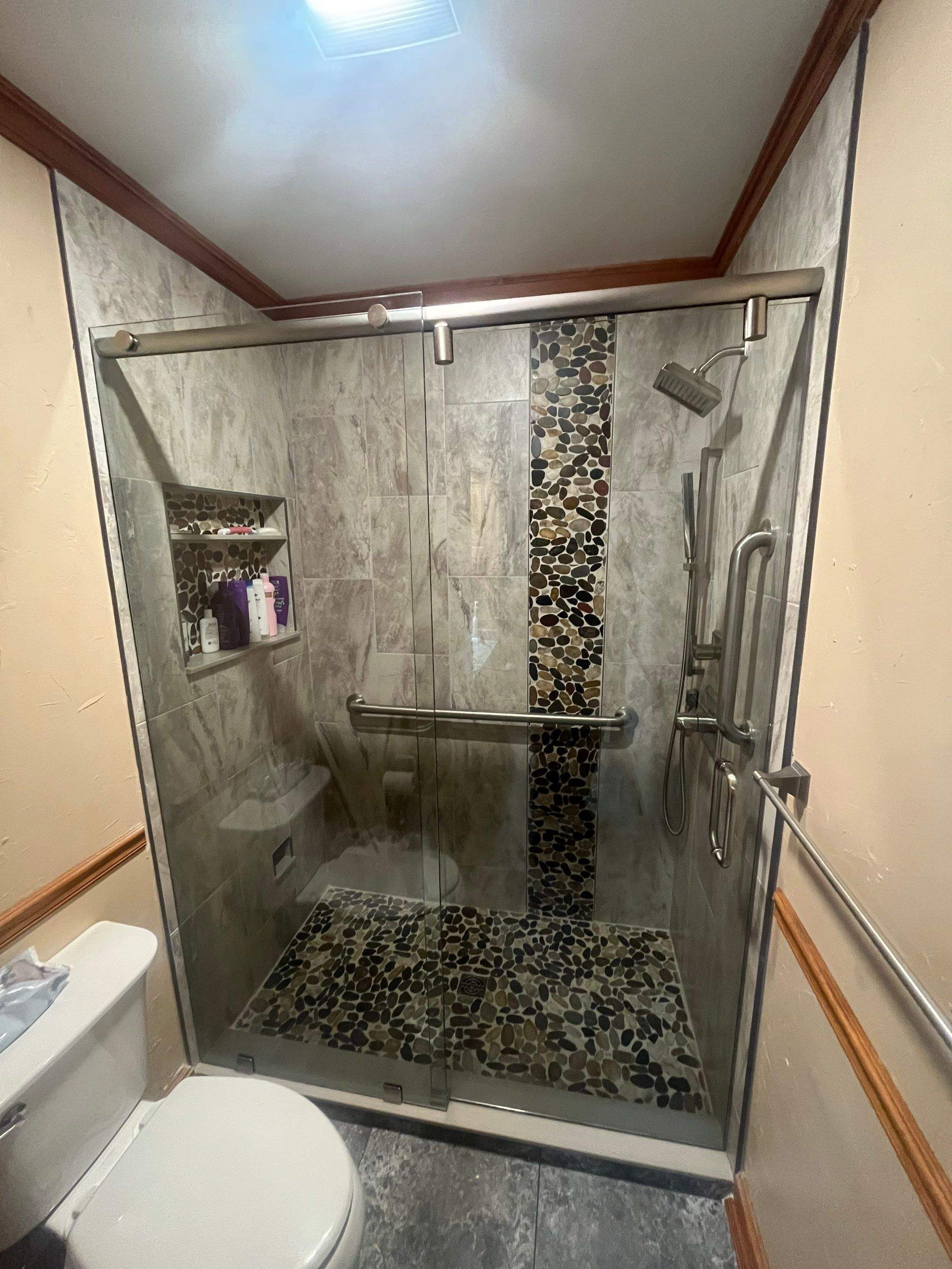 Shower Pictures by Custom Glass Service
