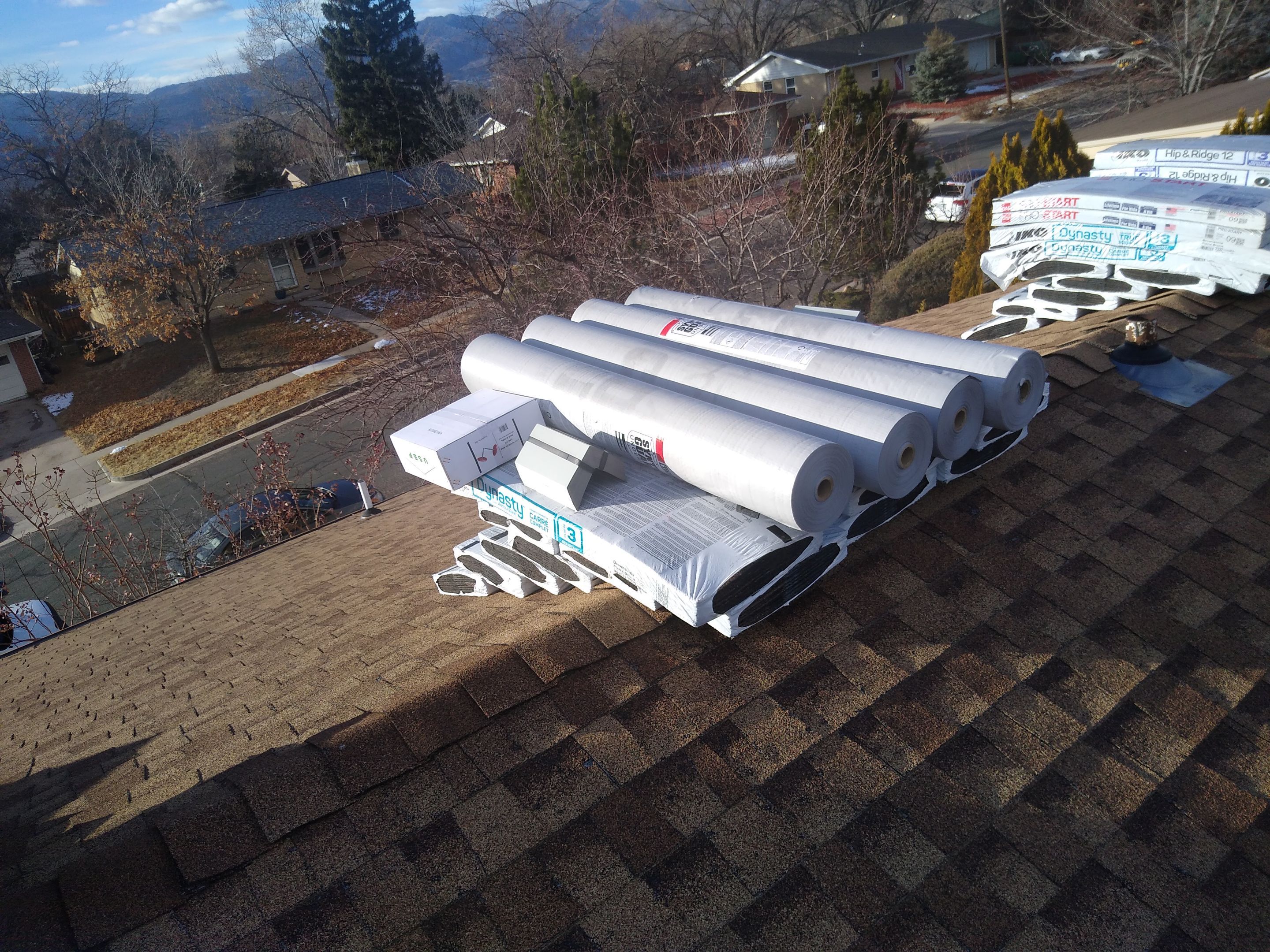 Hail Damage Re Roof  by Dynamic Renovation Contractors