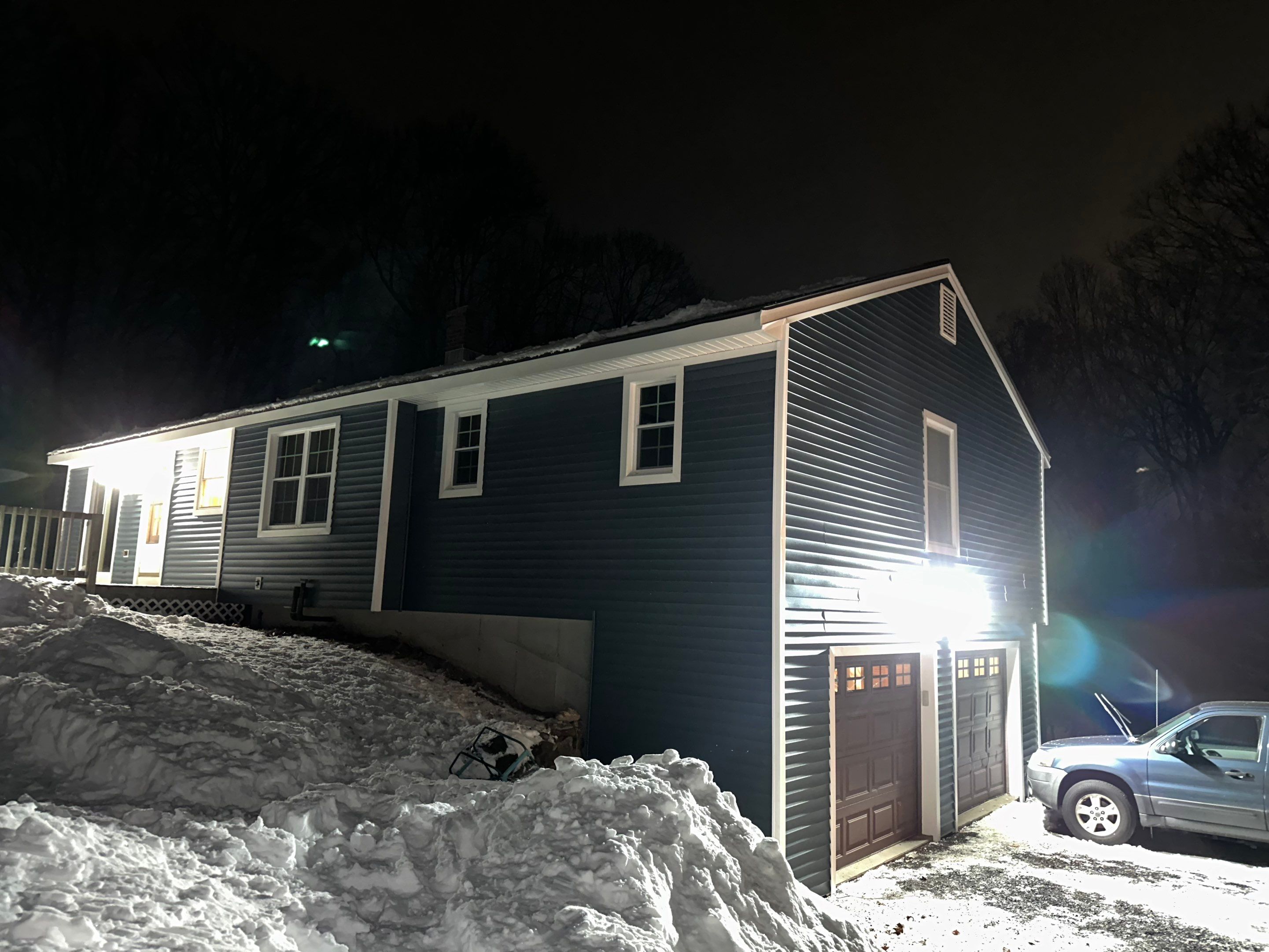 Siding Installation using CertainTeed Mainstreet Vinyl Siding - Pacific Blue by A Plus Exterior