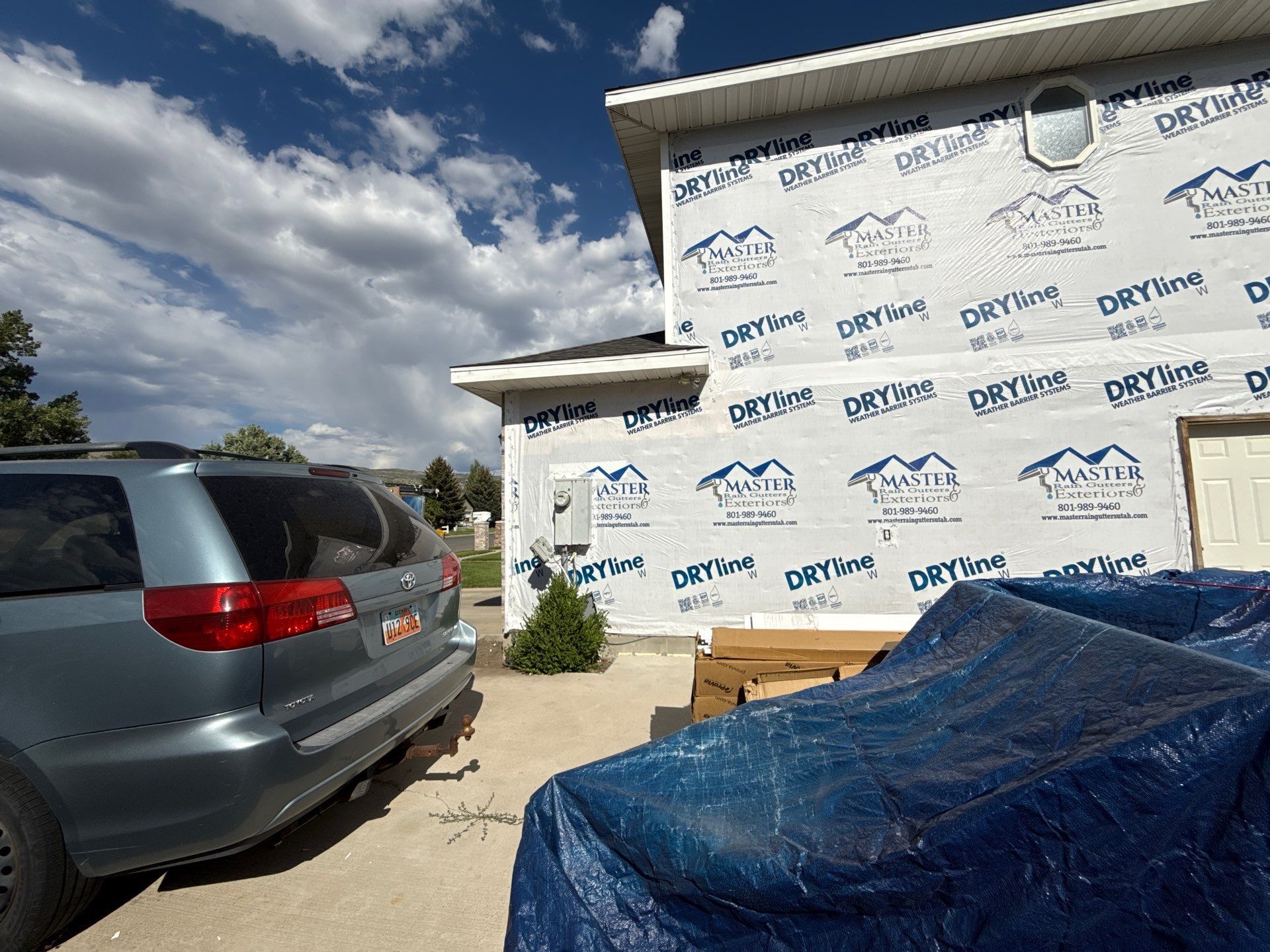 Project in Heber by Master Rain Gutters.