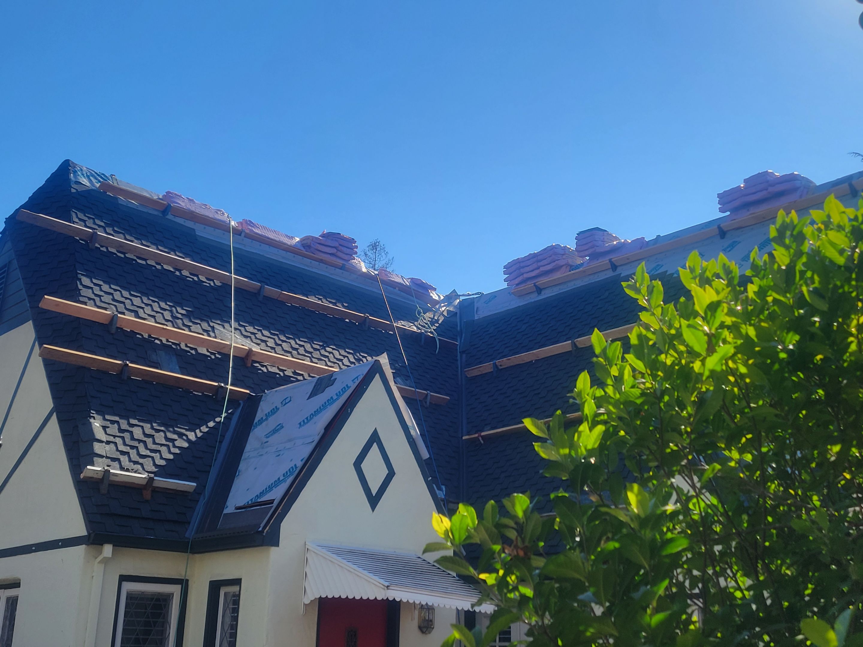Residential Roofing Installation using Owens Corning Roofing Shingles by Byers Enterprises 